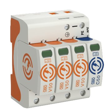Obo V50-3+Npe-280 Combicontroller V50 Dreipolig M.Npe 280v 5093526
