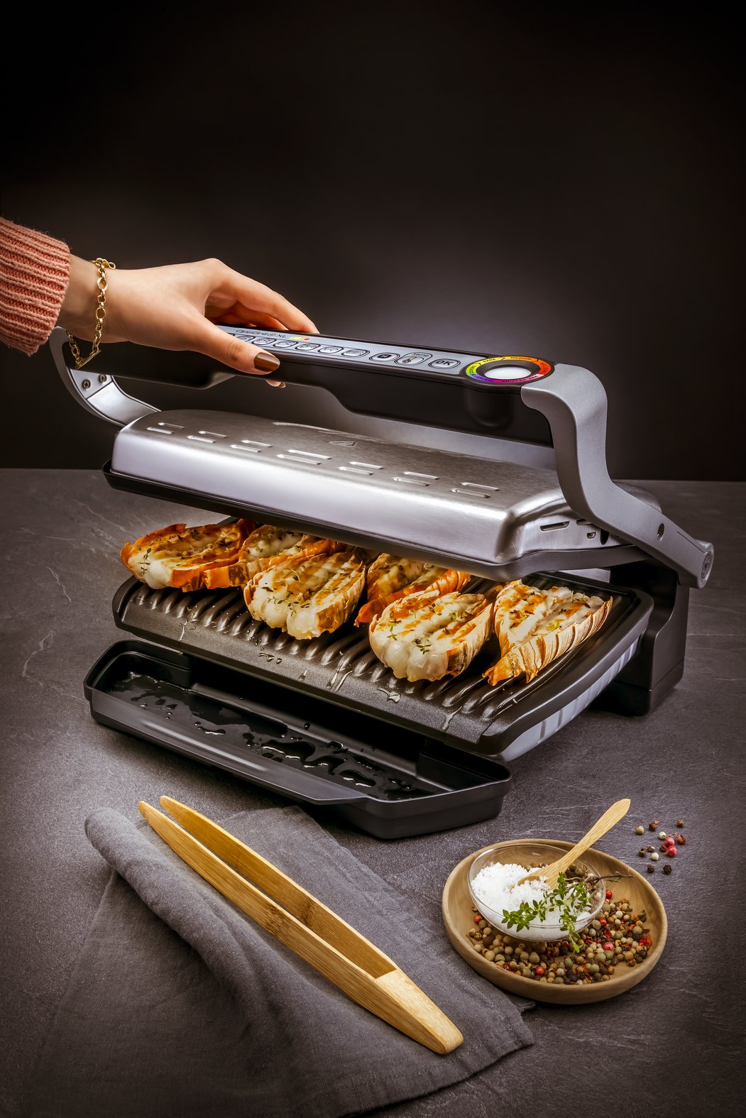 EAN 3016661150722 - Tefal GC724D parrilla eléctrica de contacto imagen 7