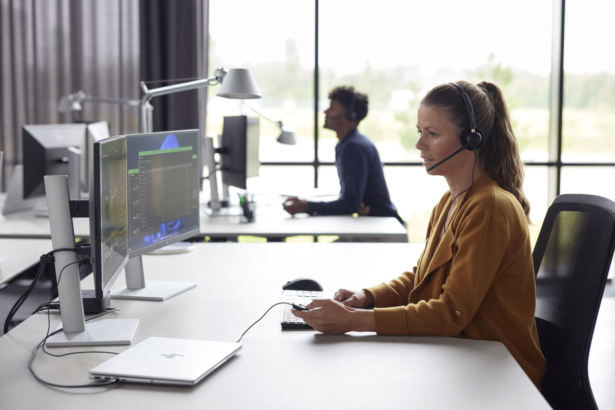 EAN 0017229175174 - HP Poly EncorePro 525 Microsoft Teams Certified Stereo with USB-A Headset Alámbrico Diadema Llamadas/Músi imagen 2