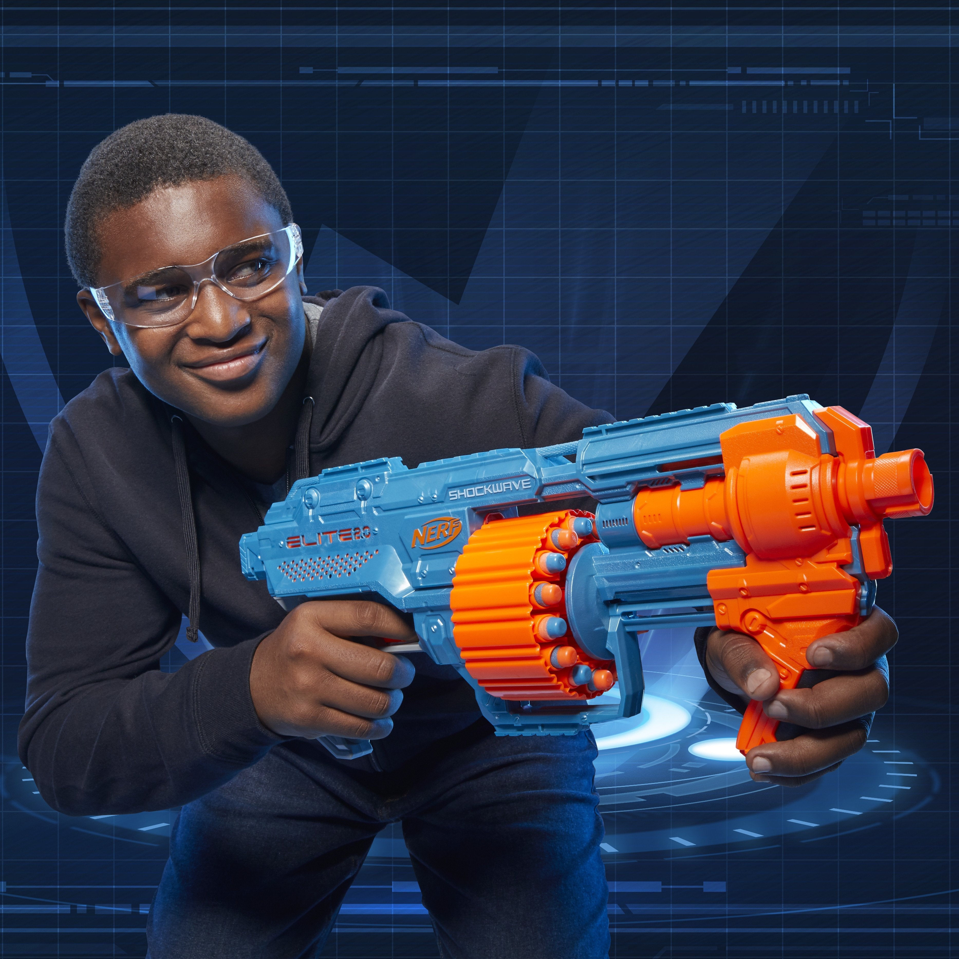 Nerf Elite 2.0 Lanzador Shockwave Rd-15