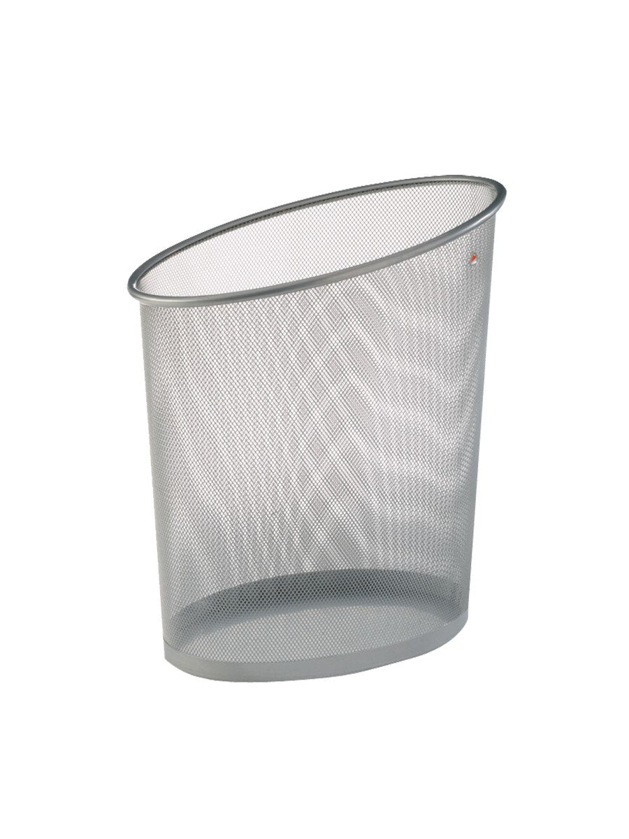 Archivo 2000 Papelera De Rejilla Mesh Alba Capacidad 18 Litros 355x290x400 Mm Gris