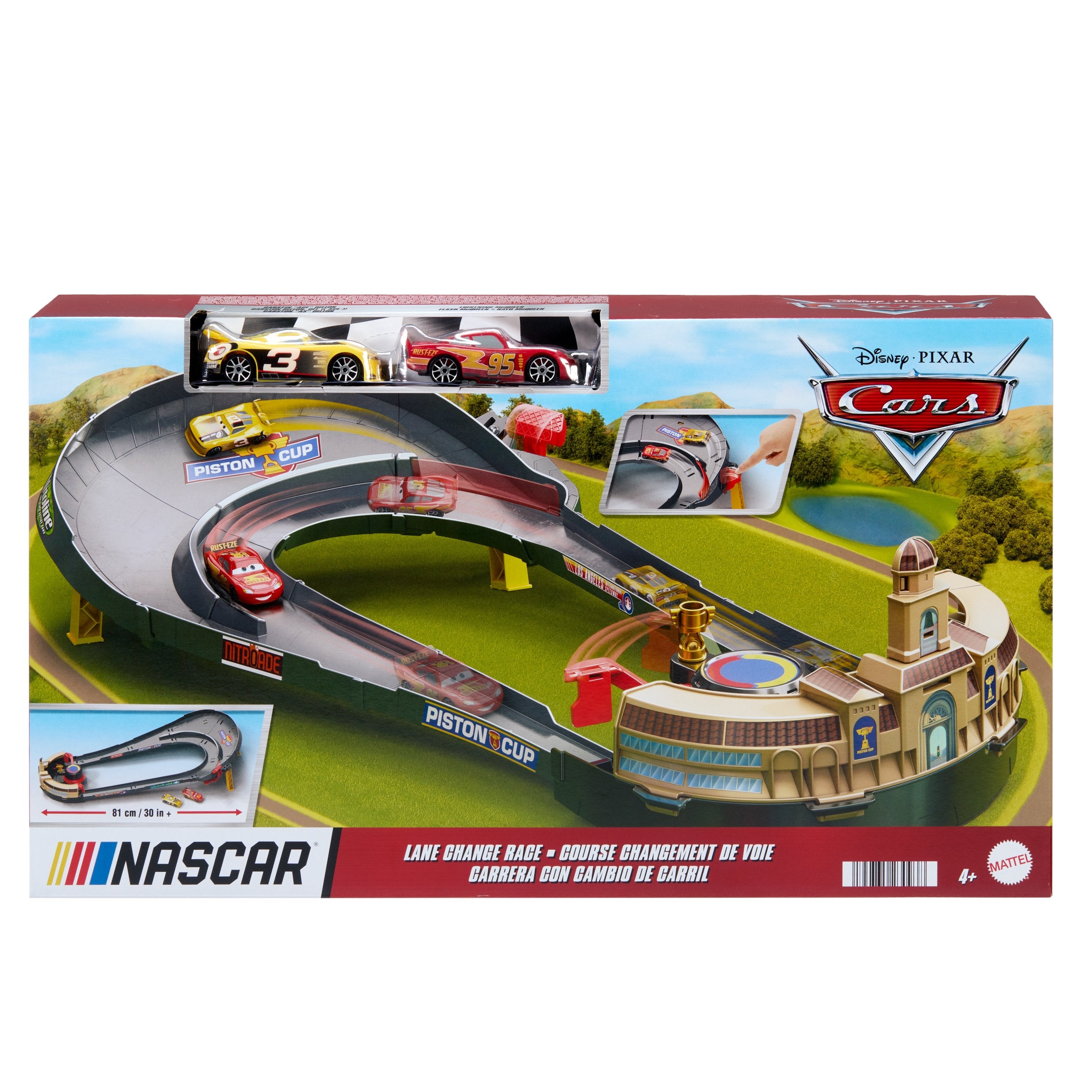 Pista Nascar Cars Disney Pixar