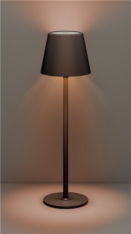 Lámpara De Mesa Led Inalámbrica, Tamaño M, 37 Cm, Negra
Con Control Táctil, 170 Lm, Luz Blanca Cálida (3000 K) Regulable
