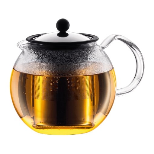 EAN 727015373188 - Bodum Assam tetera 1 L Cromo, Transparente imagen 1
