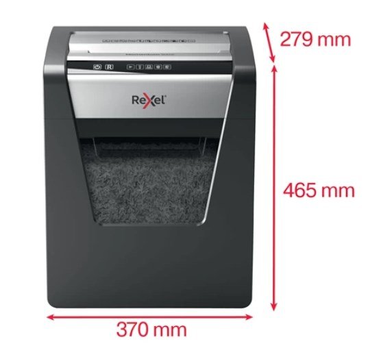 EAN 5028252523486 - Rexel Momentum X415 triturador de papel Corte cruzado 58 dB Negro, Gris imagen 4