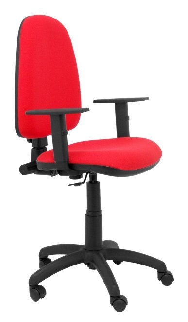Silla Ayna Bali Rojo Brazos Regulables