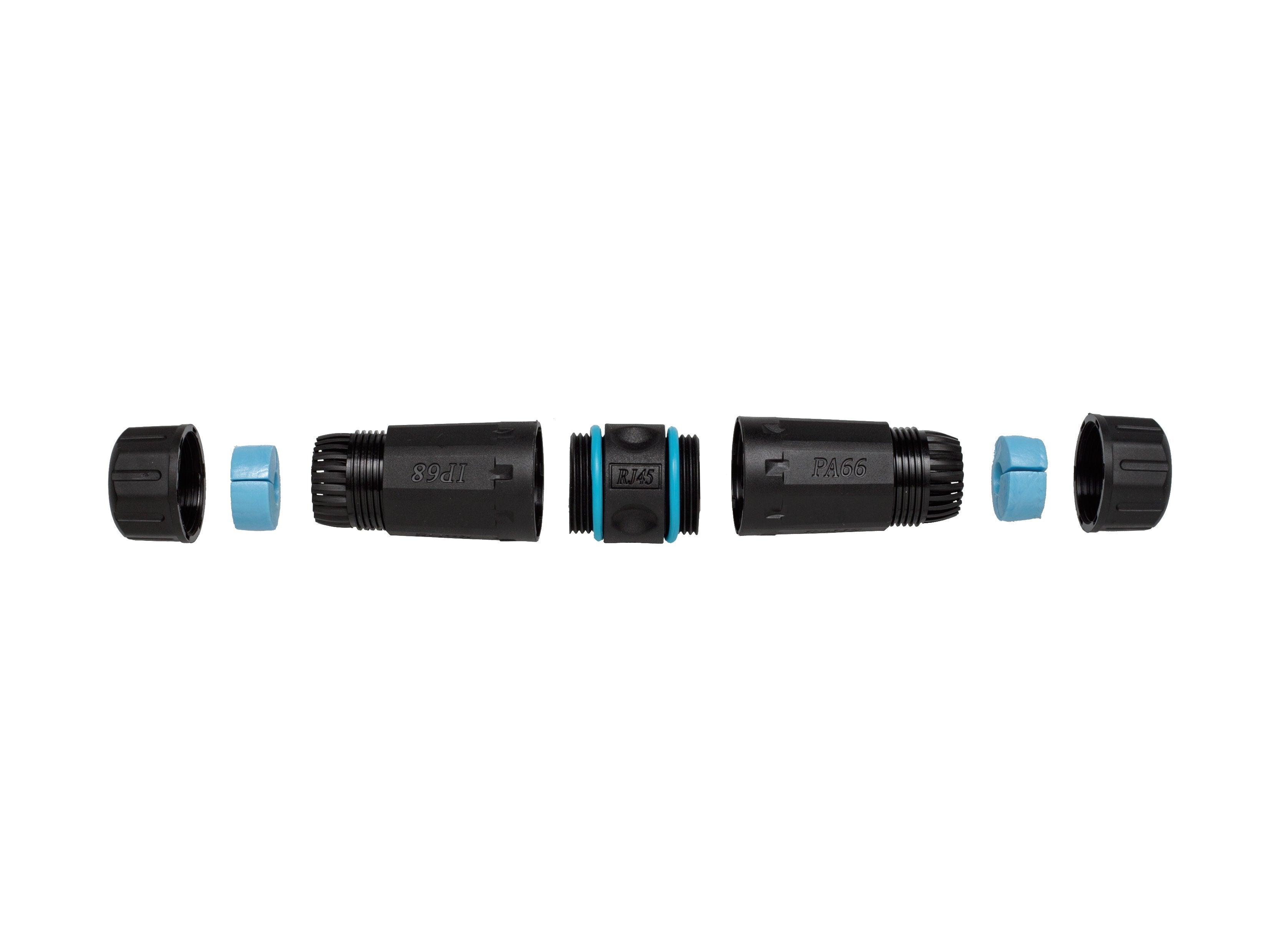 EAN 4015867230701 - Equip 221172 cambiador de género para cable RJ-45 Negro, Azul imagen 3