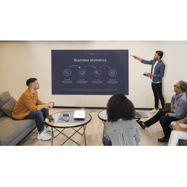 Proyector De Cine En Casa Viewsonic Px701-4k / Long Focus 3200 Ansi Lúmenes Dlp 4k (3840x2160) Blanco