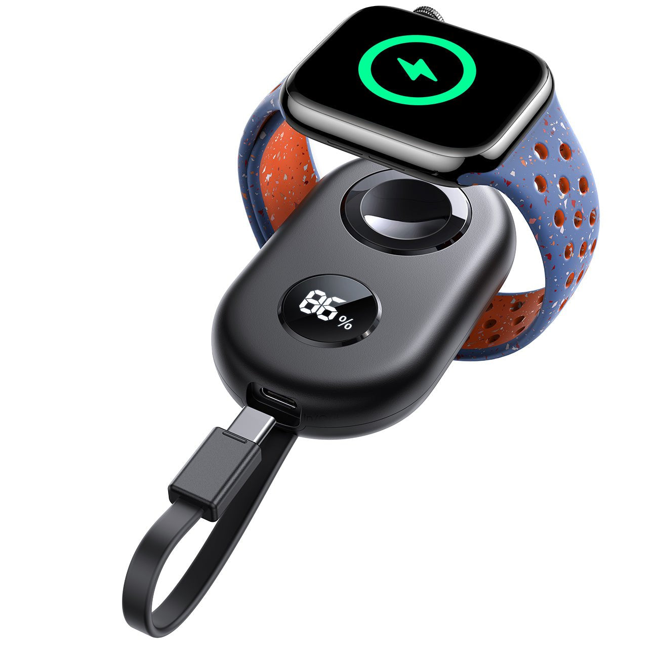 EAN 6956116723859 - JOYROOM Apple Watch JR-W09 kroviklis juodas Ver Negro USB Cargador inalámbrico Interior, Exterior imagen 2