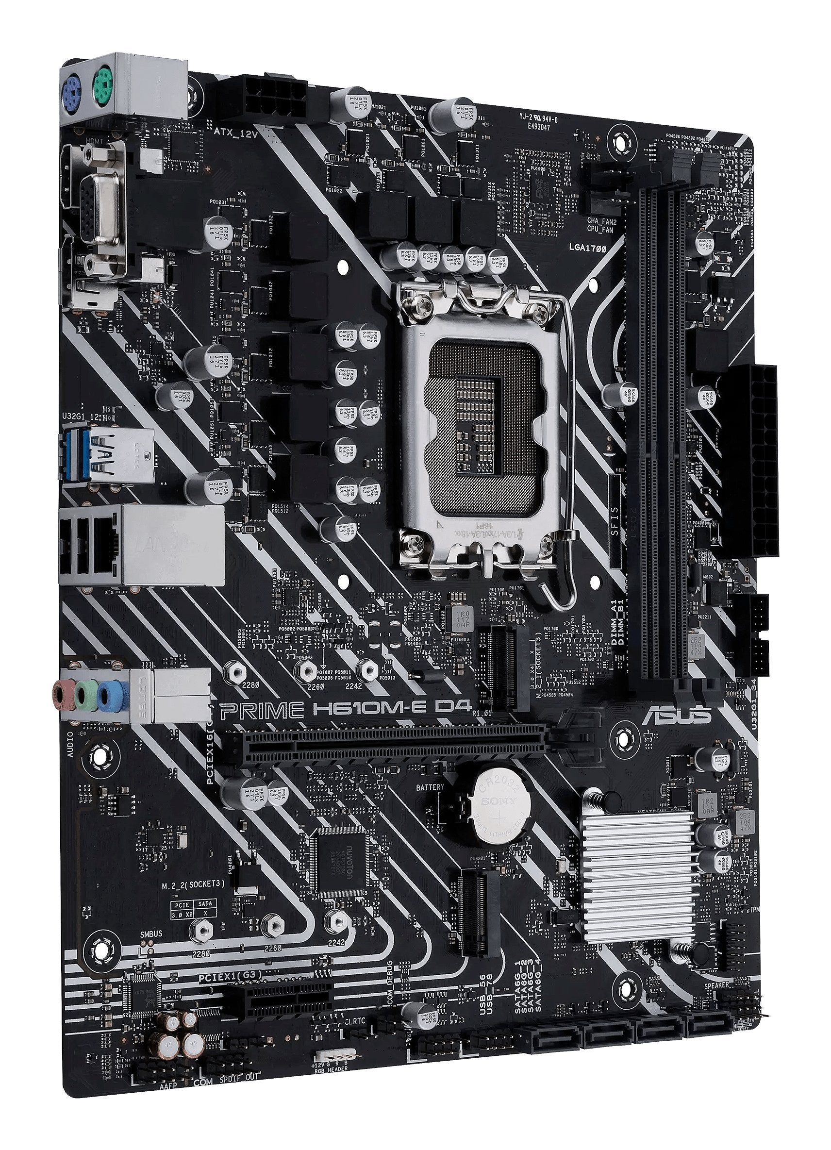 EAN 4711081514800 - ASUS PRIME H610M-E D4-CSM Intel H610 LGA 1700 micro ATX imagen 2