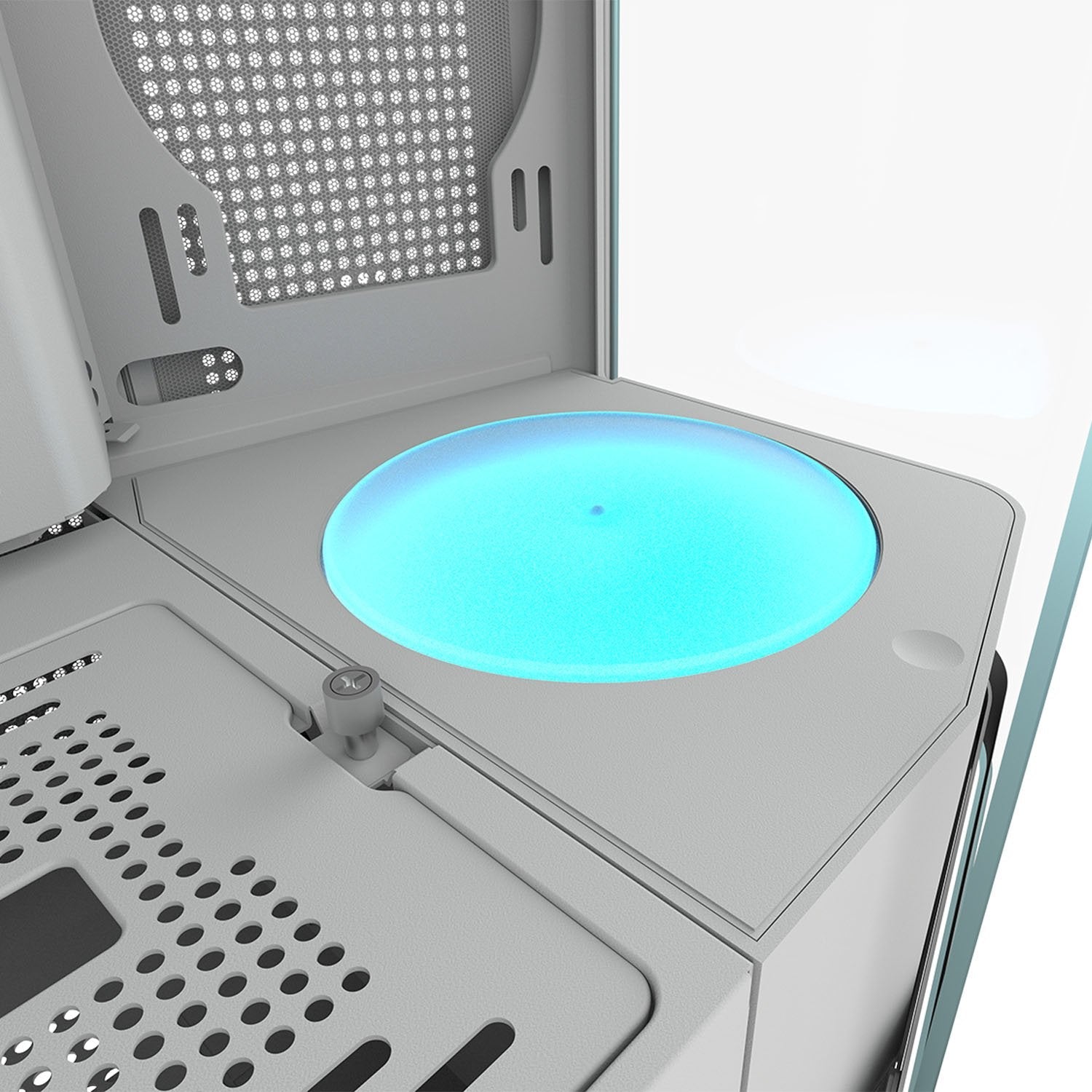 Cougar Belechtete Drehscheibe Para Fv270, Blanco