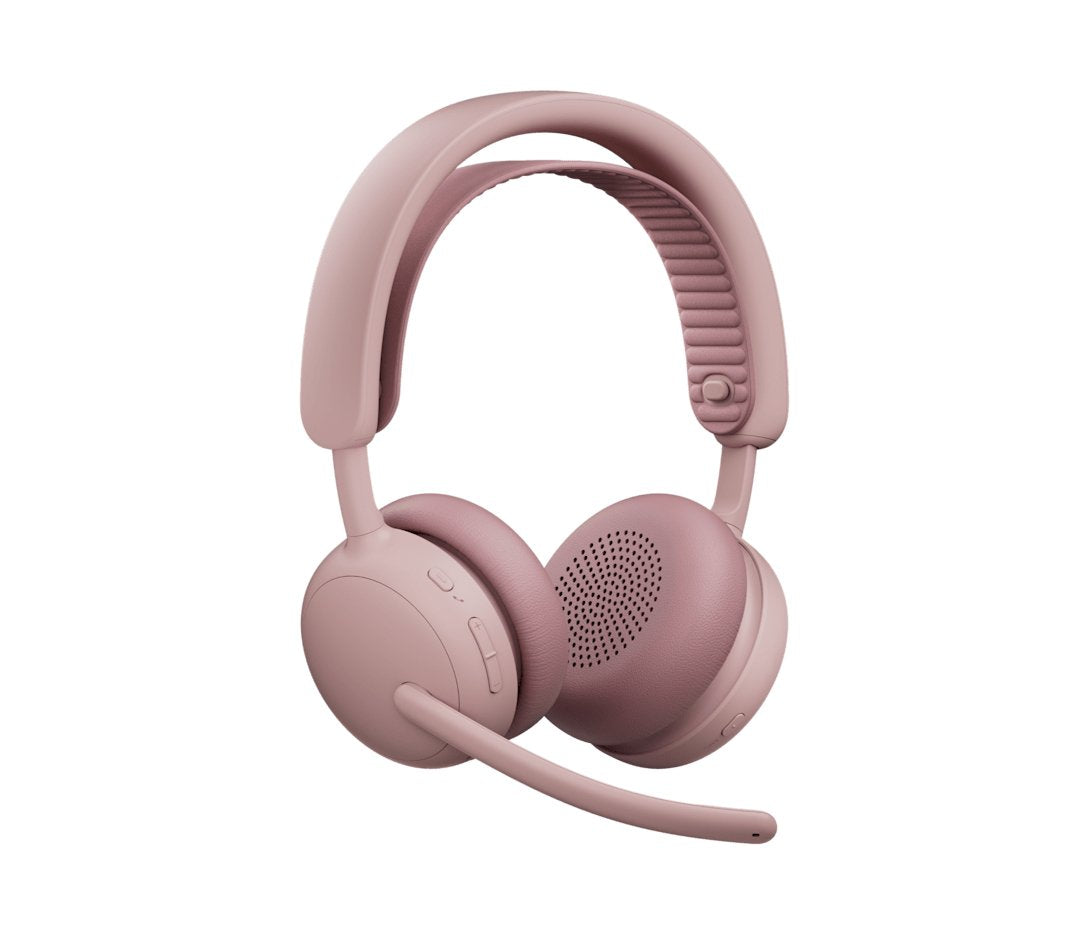 Auriculares Logitech Zone Wireless 2 Inalámbricos Bluetooth Con Cancelación De Ruido Rosa