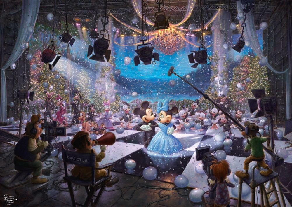Schmidt Spiele Thomas Kinkade Studios: Disney 100th Celebration Special Edition 1, Puzzle (1000 Piezas)