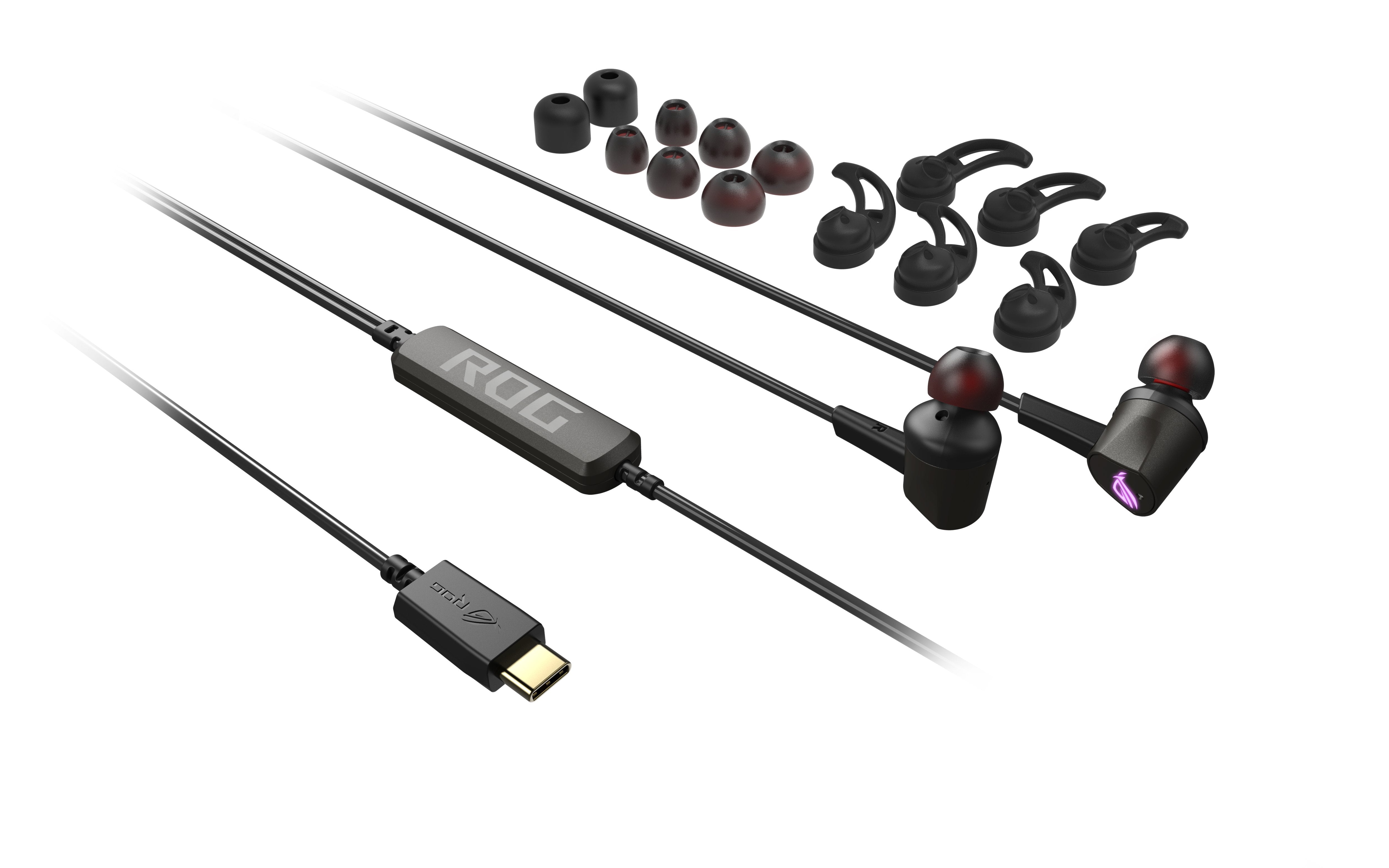 EAN 4718017784115 - ASUS ROG CETRA II Auriculares Alámbrico Dentro de oído Juego USB Tipo C Negro imagen 7