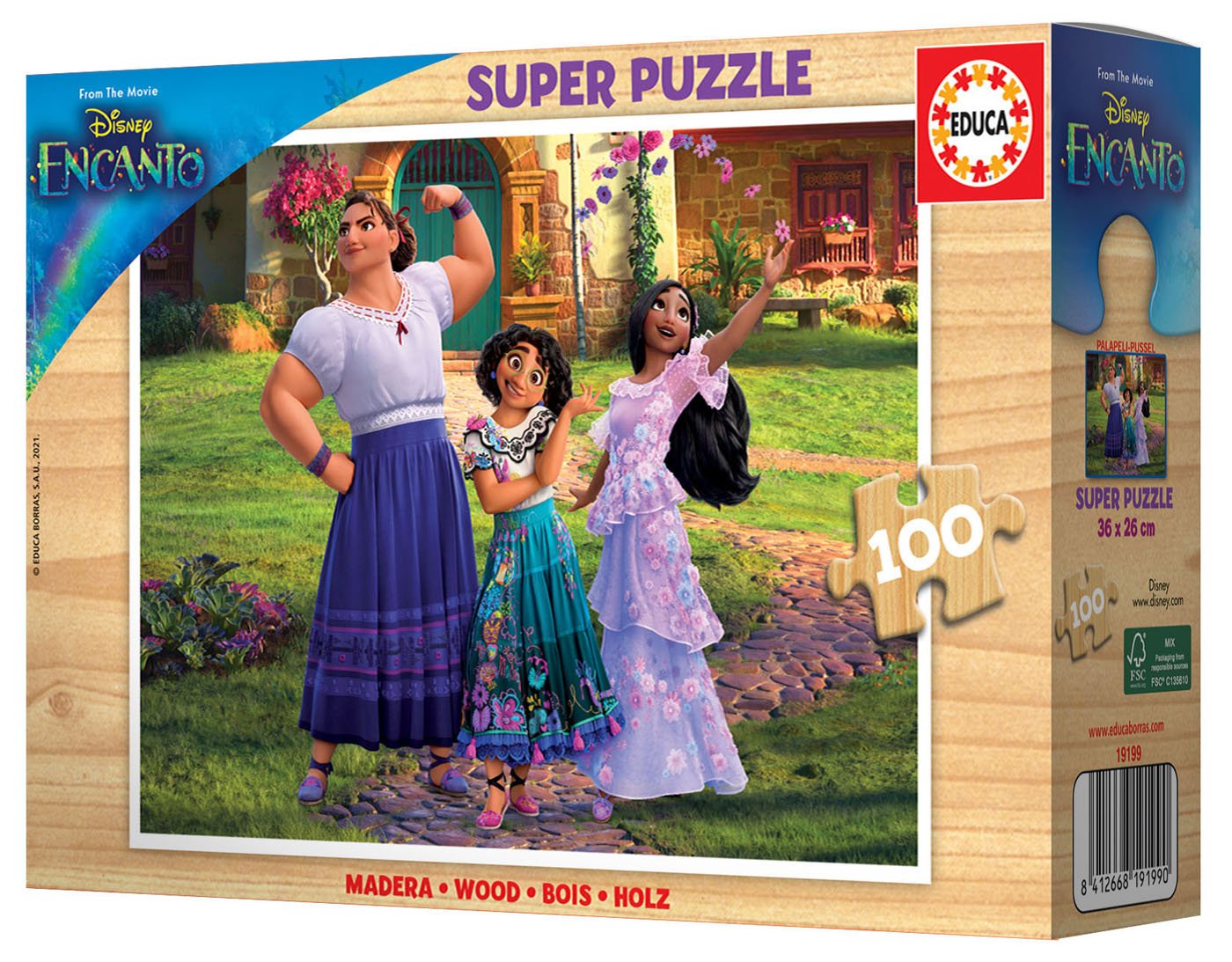 Puzzle Encanto Disney 2x50pzs