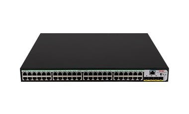 EAN 6934648043287 - H3C LS-5120V3-52P-LI-GL switch Gestionado L3 Gigabit Ethernet (10/100/1000) Negro imagen 1