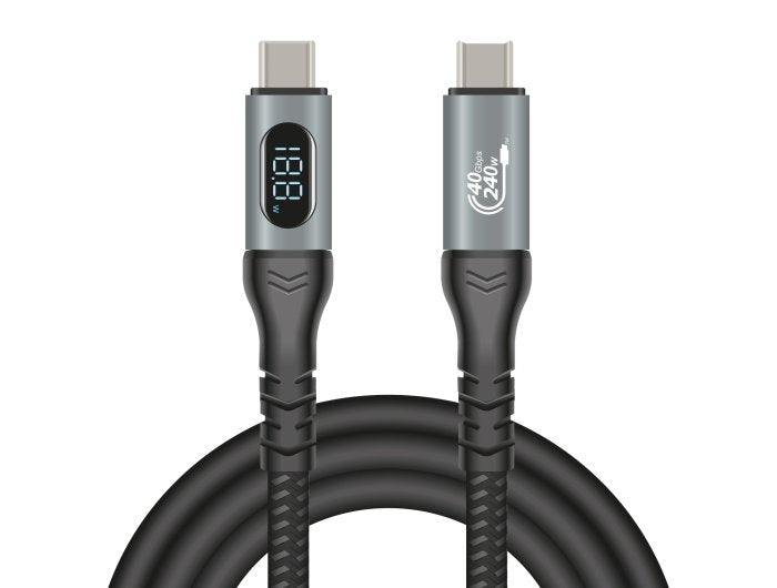 Delock Usb 40 Gbps Daten- Y Schnellcable De Carga Koaxia