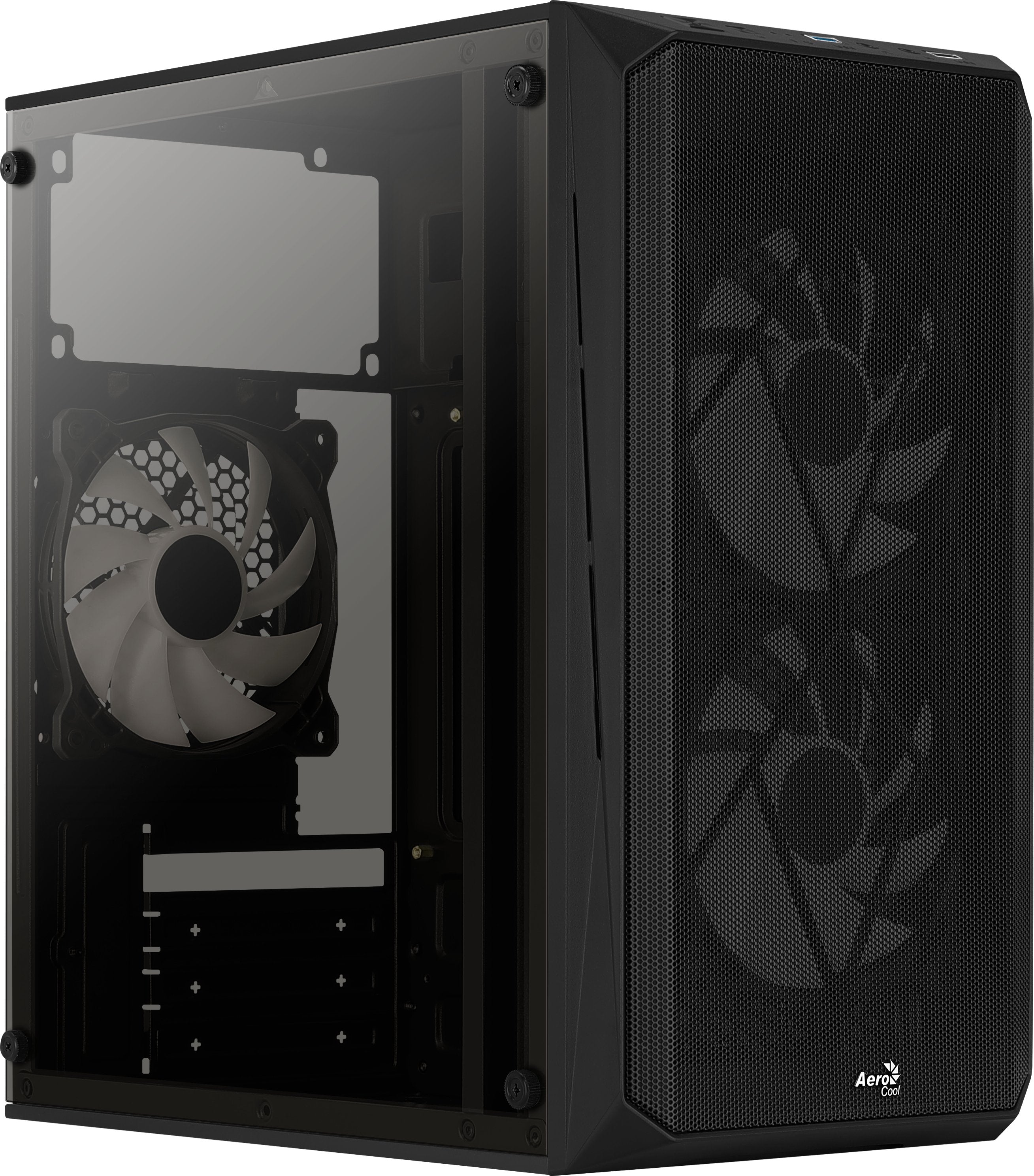 EAN 4710562759389 - Aerocool CS107V2 carcasa de ordenador Mini Tower Negro imagen 6
