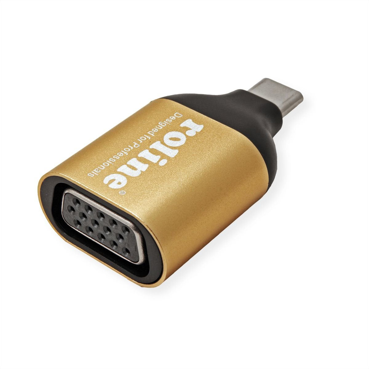 EAN 7630049618787 - ROLINE 12.03.3233 Adaptador gráfico USB 1920 x 1080 Pixeles Oro imagen 2