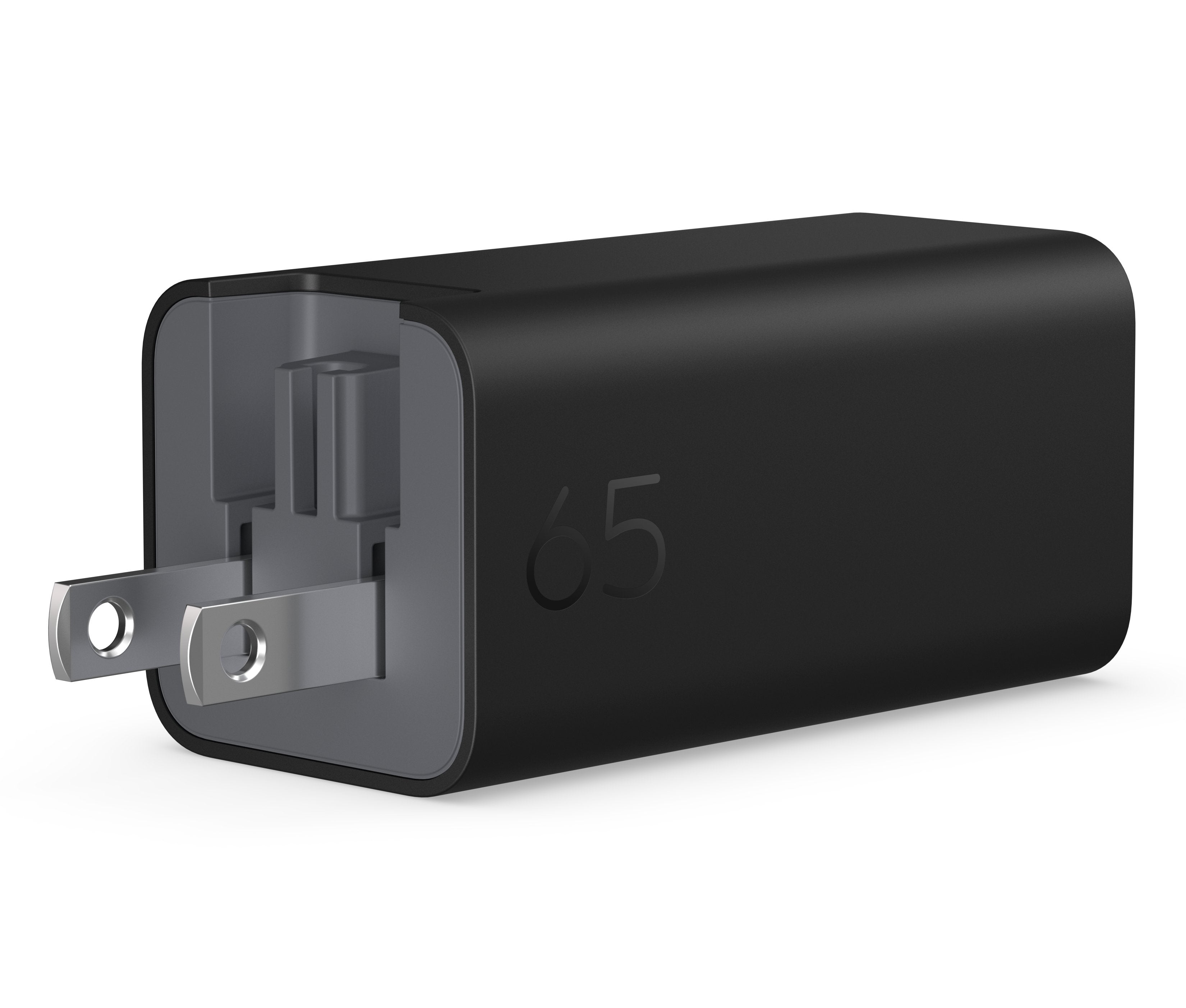 EAN 0199642432321 - HP 65W GaN Wall Charger adaptador e inversor de corriente Universal Negro imagen 4