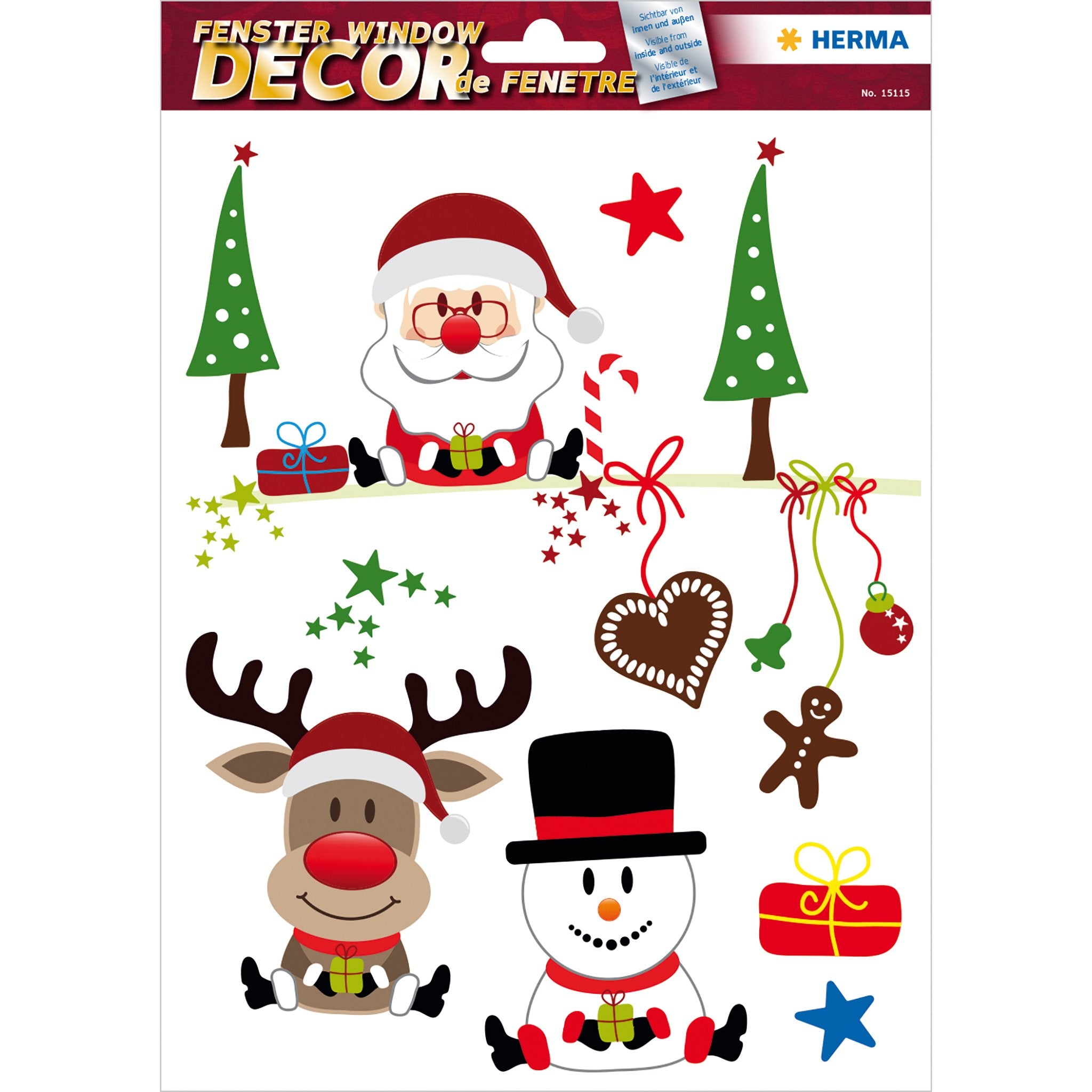 Herma Fenmerbild A4 Weihnachtsfreude