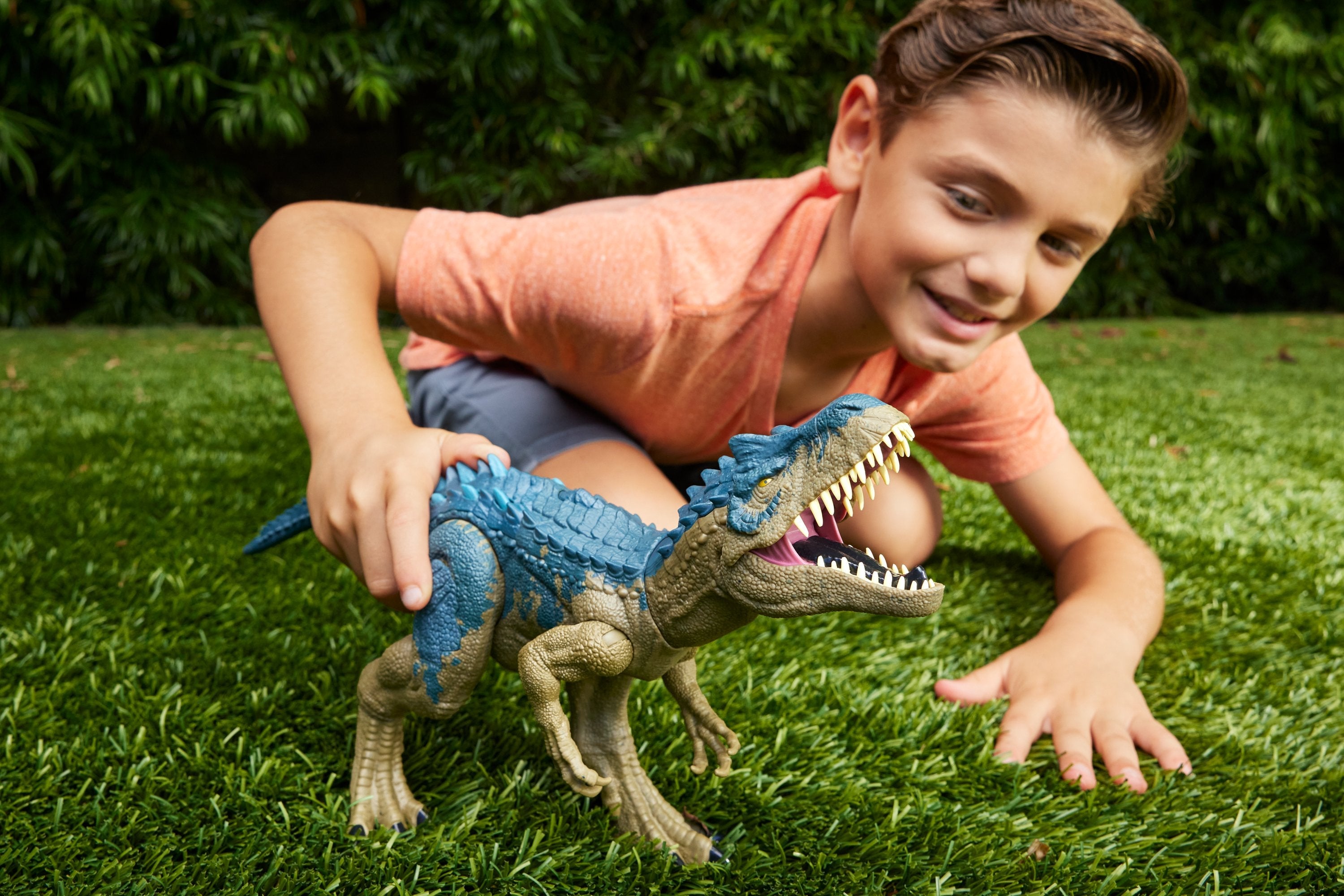 Mattel Jurassic World Rampage Allosaurus, Personaje Con Movimientos De Ataque Y Ruidos Hrx51