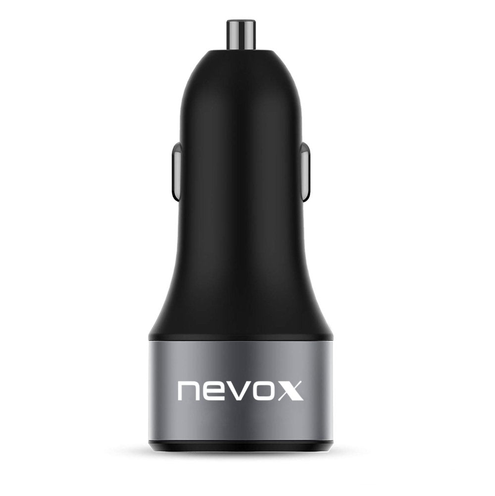 EAN 4250686406795 - nevox 1679 cargador de dispositivo móvil Universal Negro Encendedor de cigarrillos Carga rápida Auto imagen 1