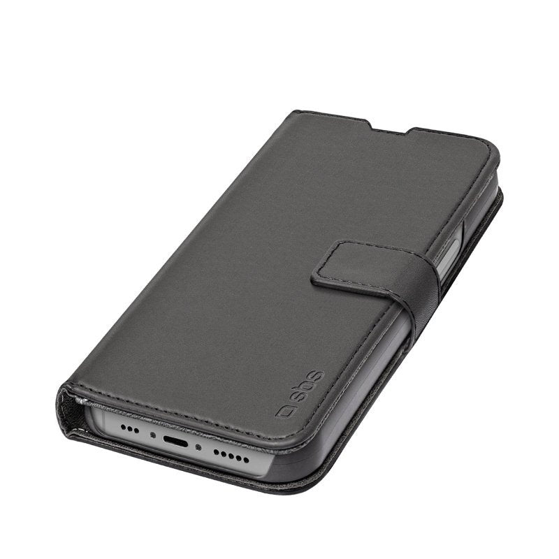 EAN 8018417452277 - SBS TEBKWALIP1561K funda para teléfono móvil 15,5 cm (6.1") Funda cartera Negro imagen 1