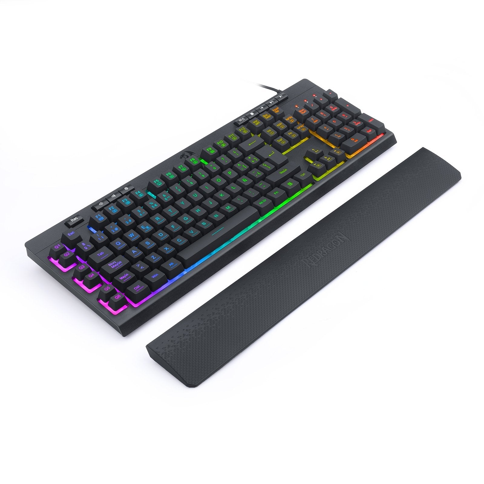 EAN 6950376779847 - REDRAGON K512RGB-SPS teclado Juego USB QWERTY Español Negro imagen 4