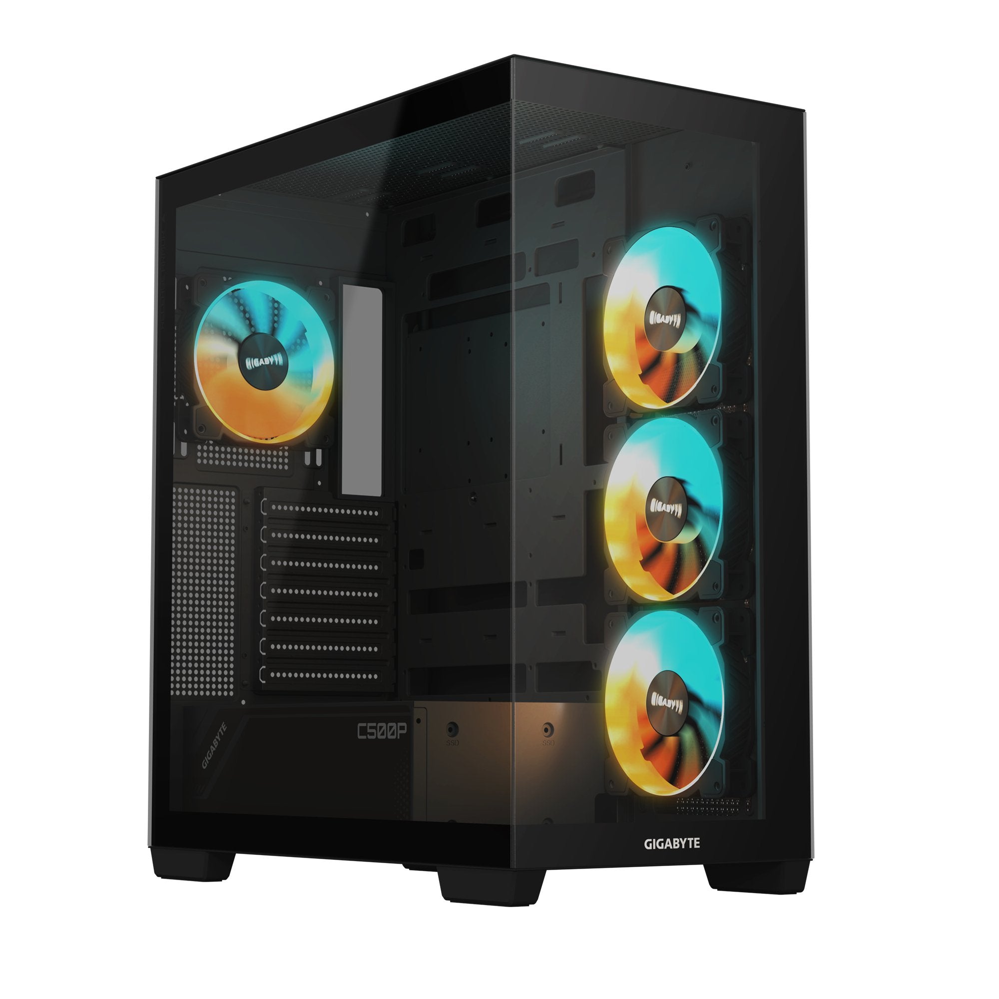 Caja Pc Gigabyte Gb-C500p St Rgb