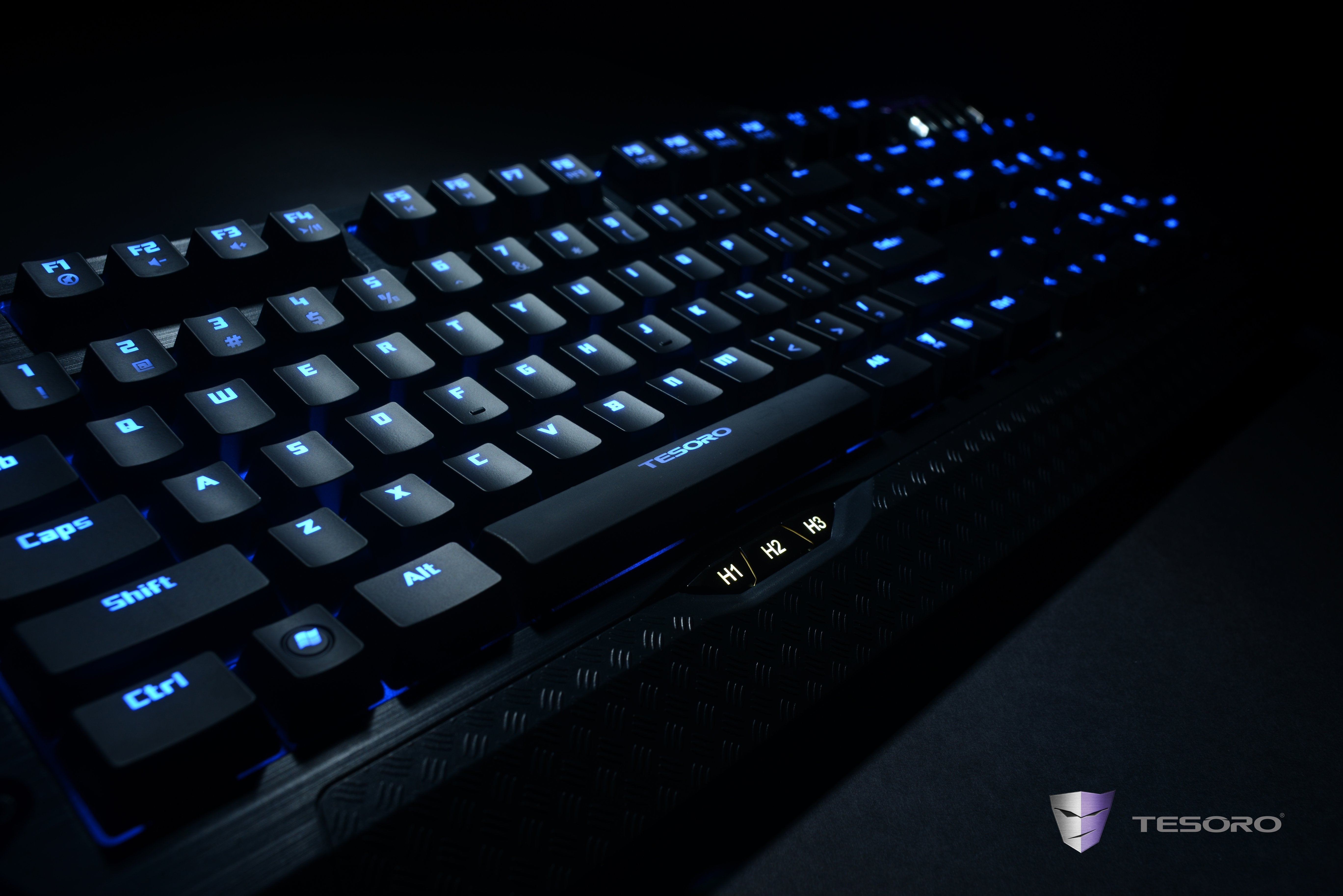 Tesoro Lobera Teclado Usb Azerty Negro