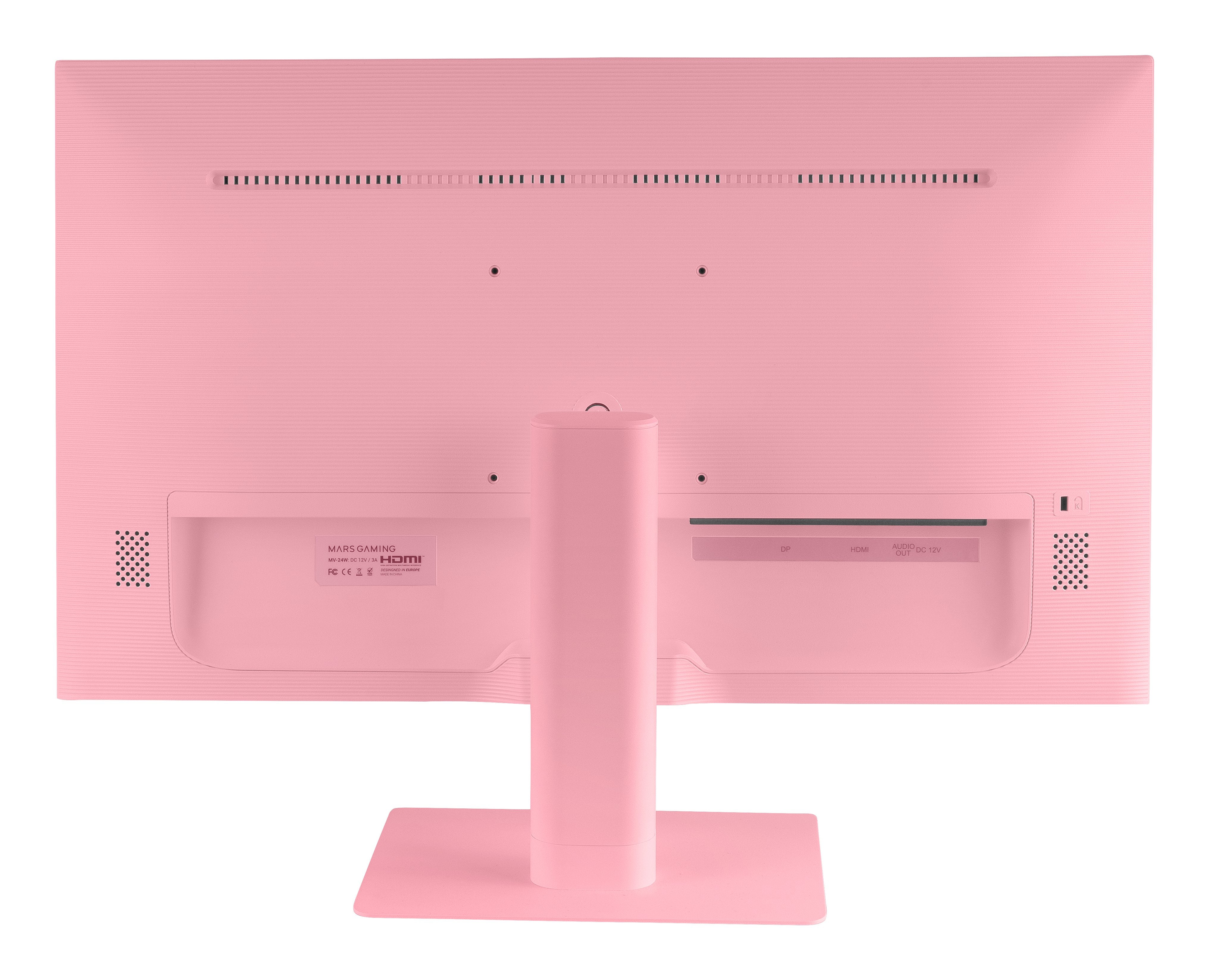 Monitor Gaming Mv-24 Slim 24''Ips Fhd Hdr10, 1ms Mprt, 120hz/ Hdmi, Displayport, Jack 3.5mm Y Altavoces Integrados Rosa Mars