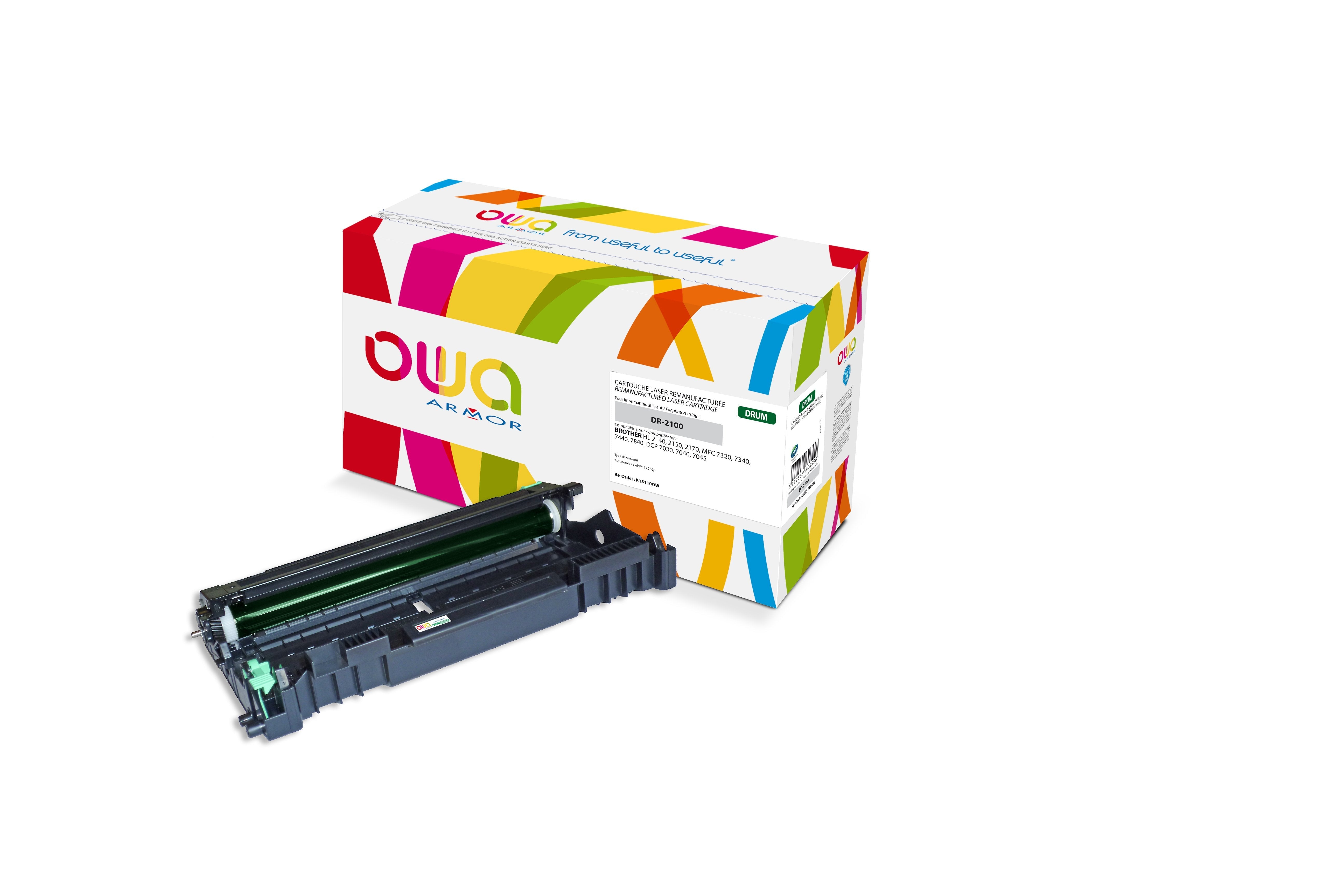 Tambor Comp. De Owa Brother Dr-2100 (12000 Páginas)