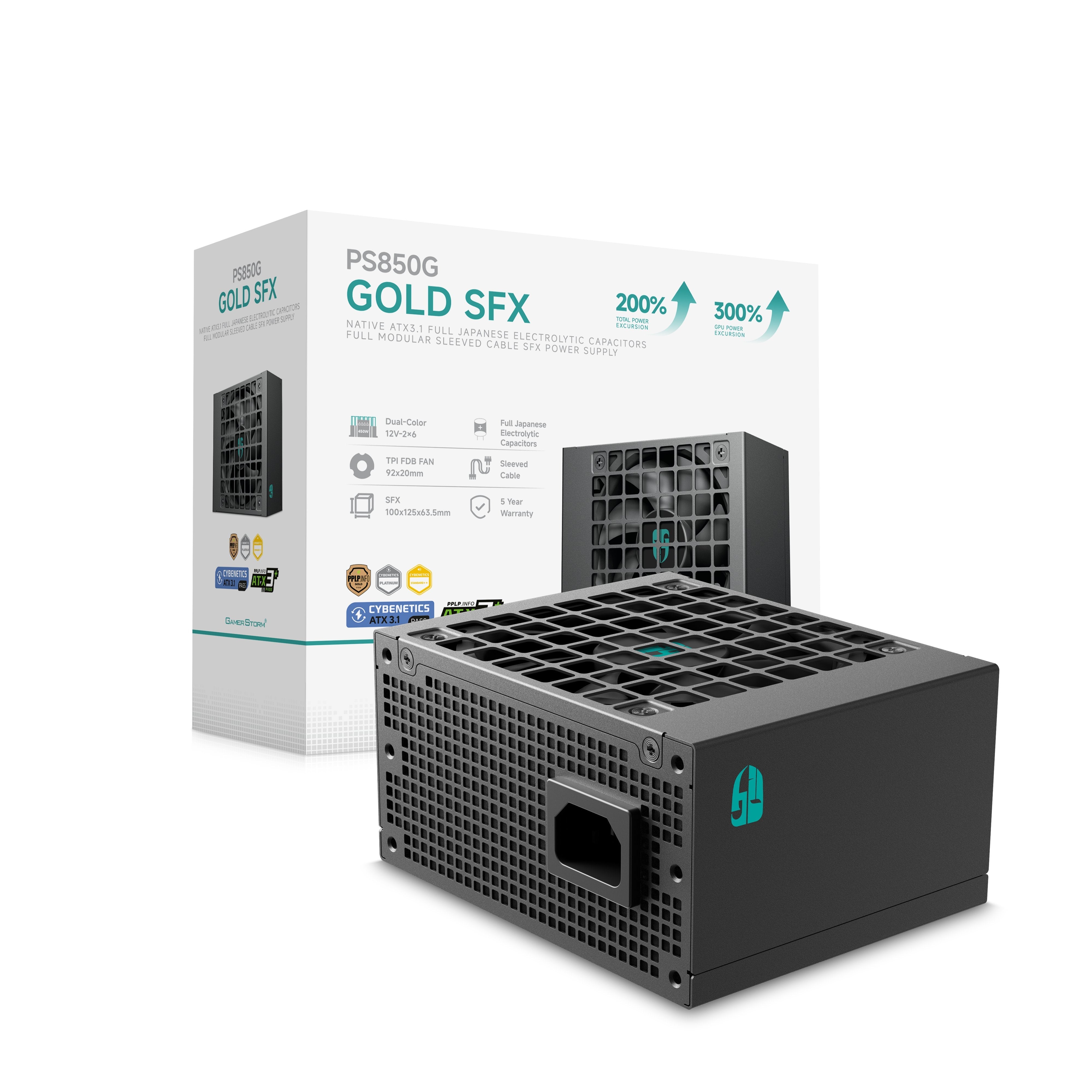 Deepcool Ps850g 850w Sfx Atx3.1 Gold Modular