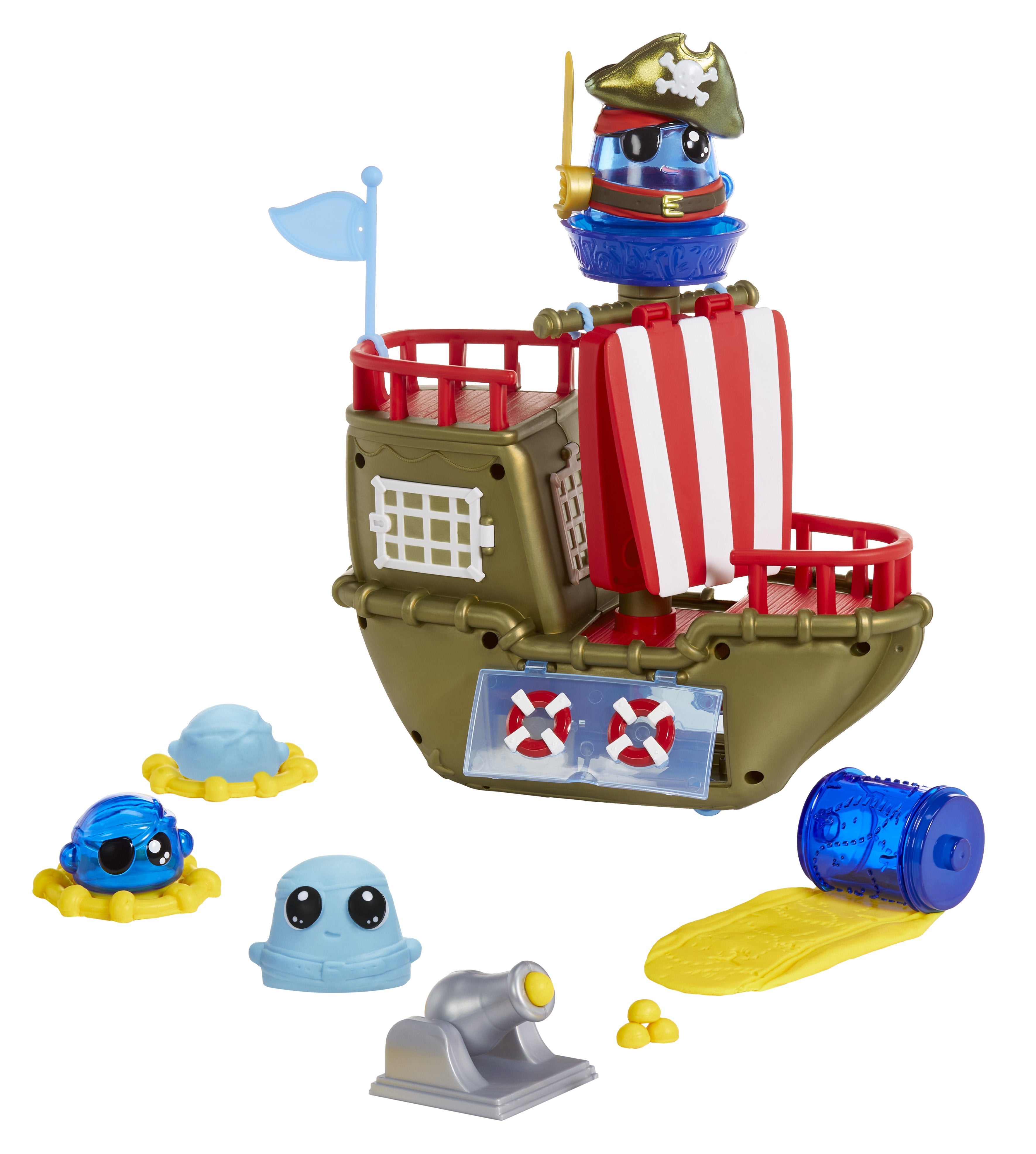 EAN 35051123088 - MGA Entertainment DohKins Pirate Ship Playset Set de utensilios para jugar con plastilina 191 g Multicolor imagen 1