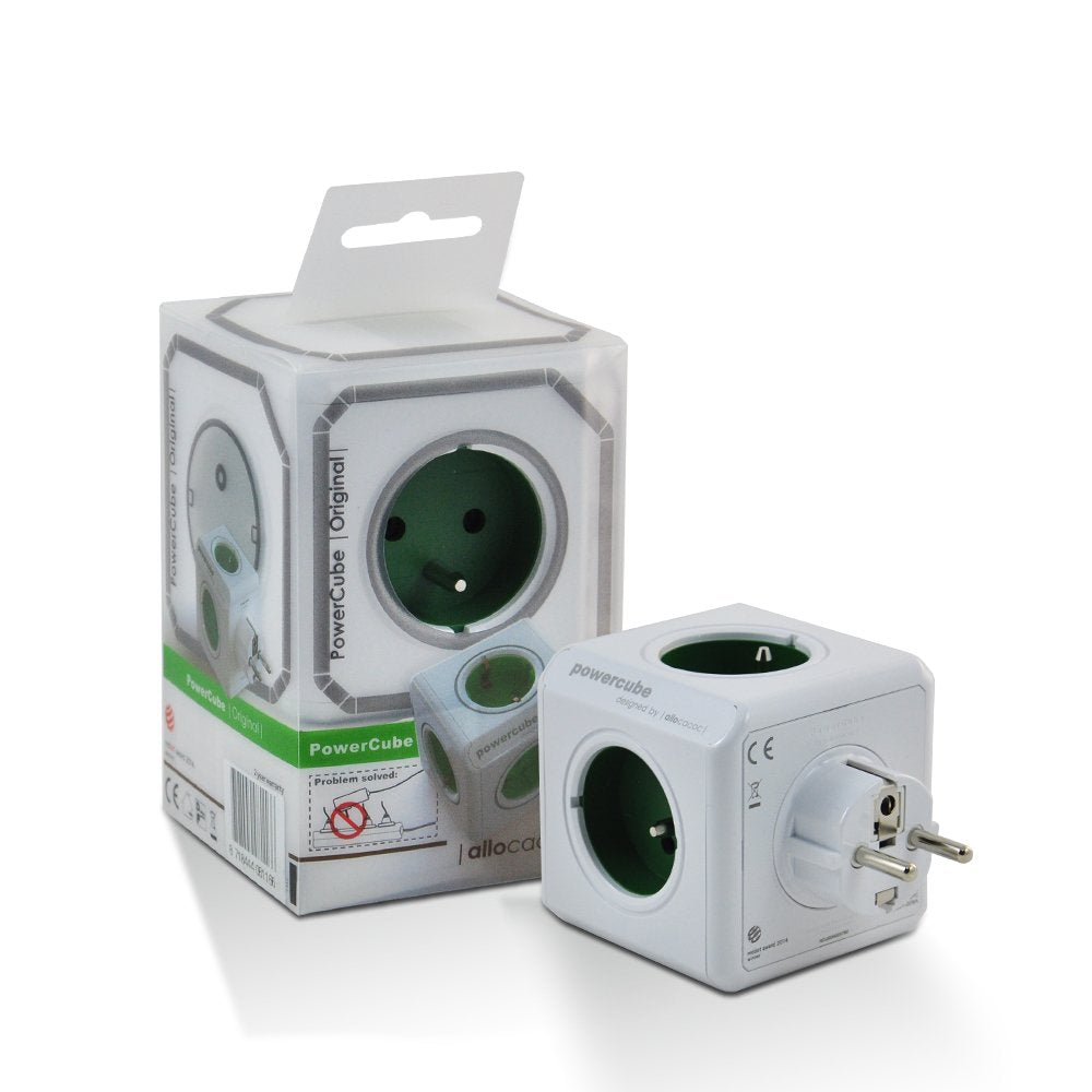 Powercube 5 Enchufes Con Forma De Cubo Blanco 2100gn/Frorpc