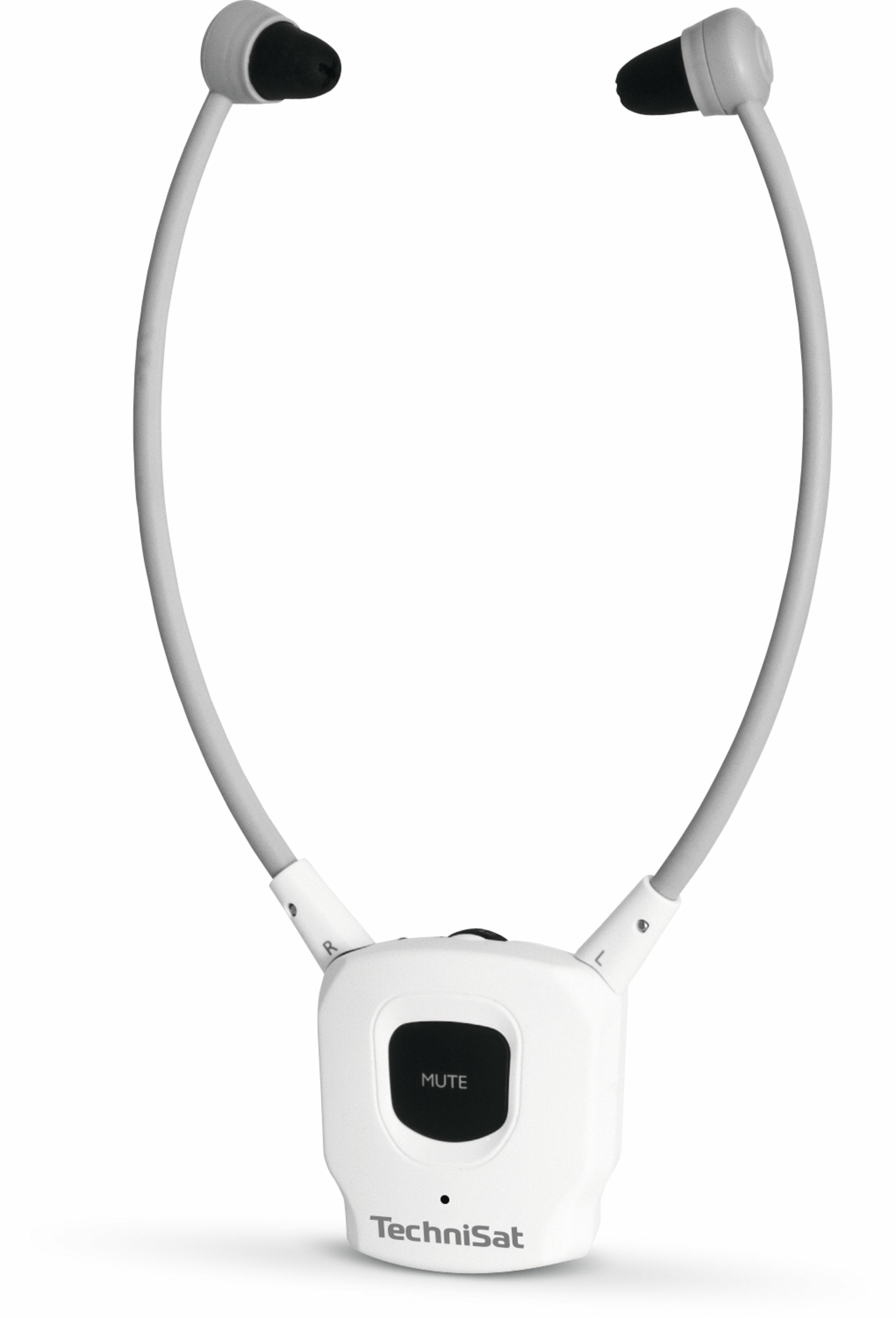 Technisat Stereoman Isi 3, Auriculares Blancos 0000/9130