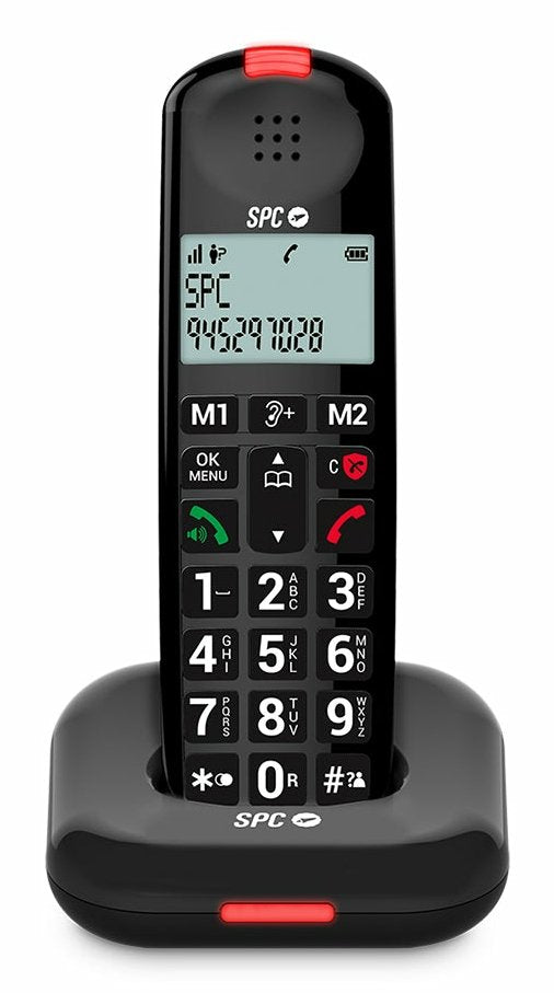 EAN 8436609912116 - SPC Comfort Kairo Teléfono DECT Identificador de llamadas Negro imagen 3