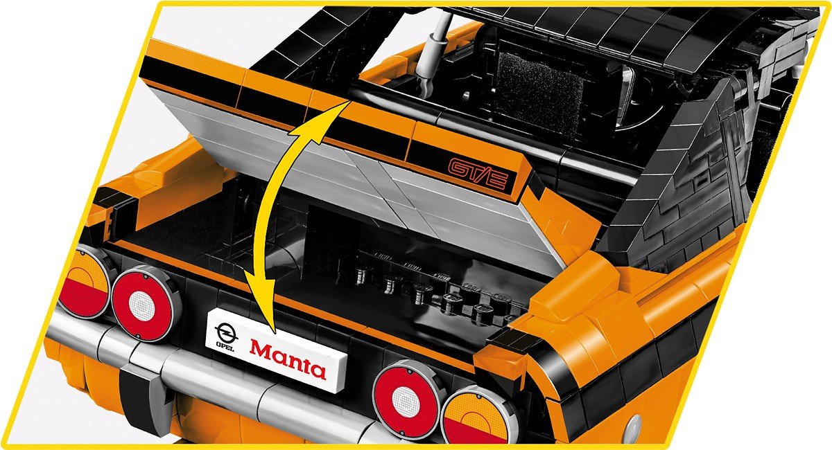 EAN 5902251243494 - COBI Opel Manta A GT/E 1974 imagen 7