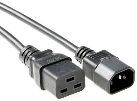 Microconnect Pe0191430 Cable De Transmisión Negro 3 M C19 Acoplador C14 Acoplador