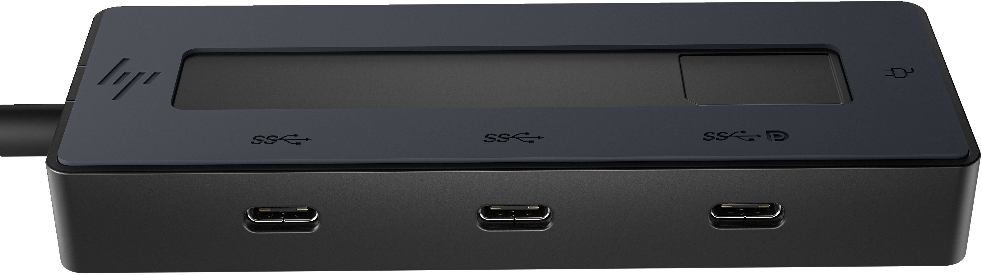 EAN 0196548906963 - HP 4K USB-C Multiport Hub USB Tipo C Negro imagen 1
