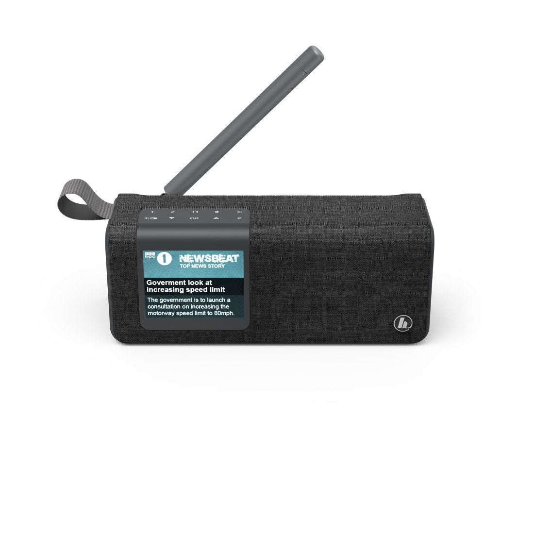 EAN 4047443458742 - Hama DR200BT Portátil Digital Negro imagen 1