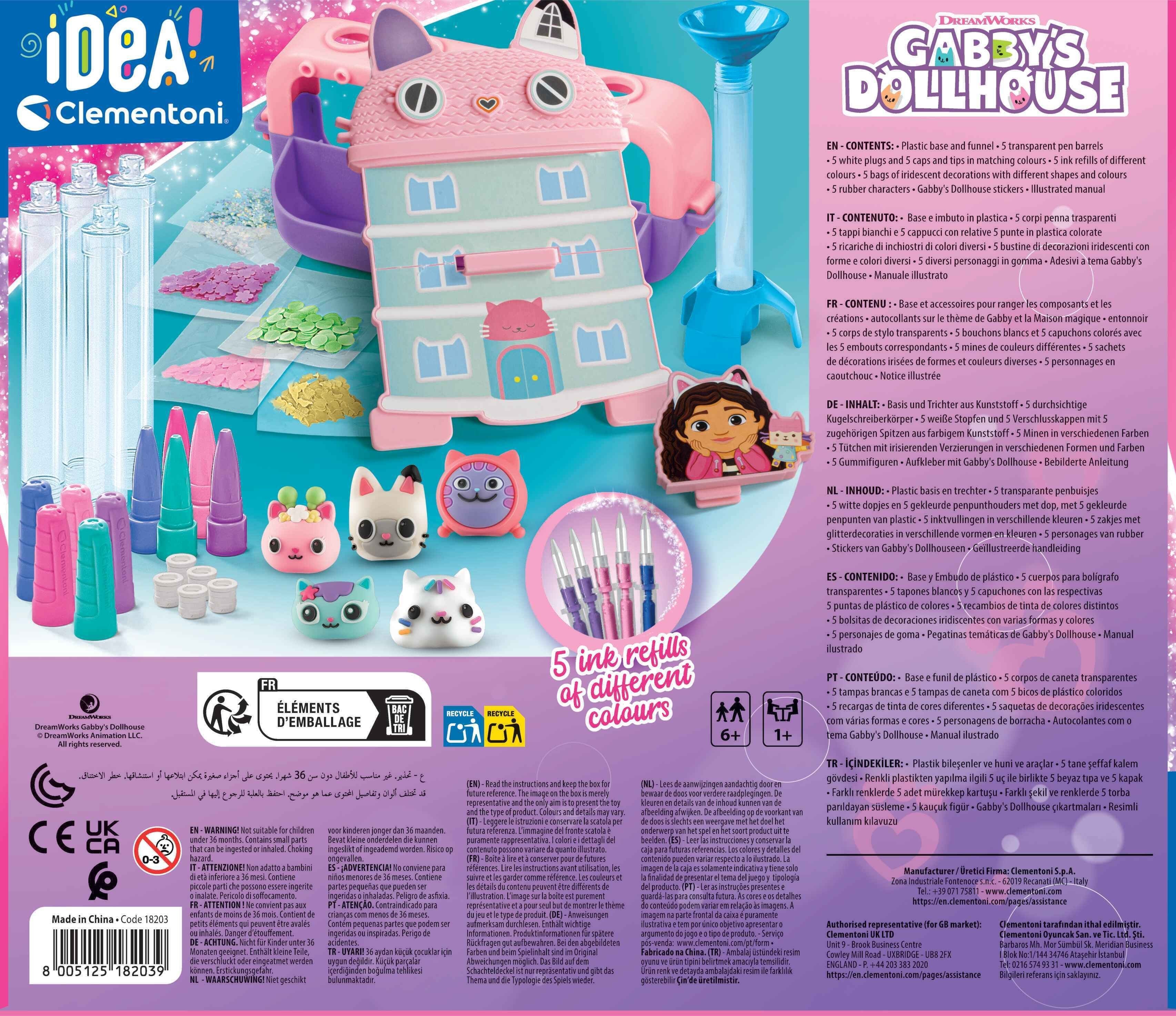 Crea Tus Boligrafos La Casa De Muñecas De Gabby