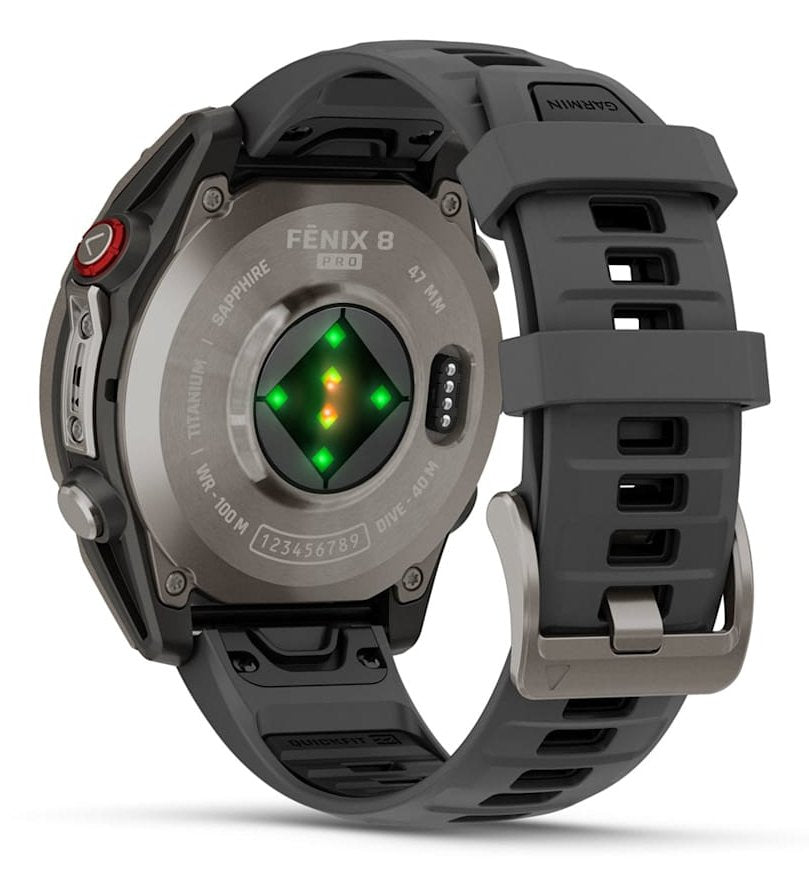 EAN 753759350949 - Garmin fēnix 8 Pro 3,56 cm (1.4") AMOLED 47 mm Digital 454 x 454 Pixeles Pantalla táctil Grafito, Titanio imagen 12