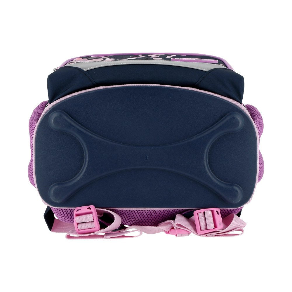 Herlitz Juego De Mochilas Escolares De 4 Piezas, 17 L, Ergonómica Negro