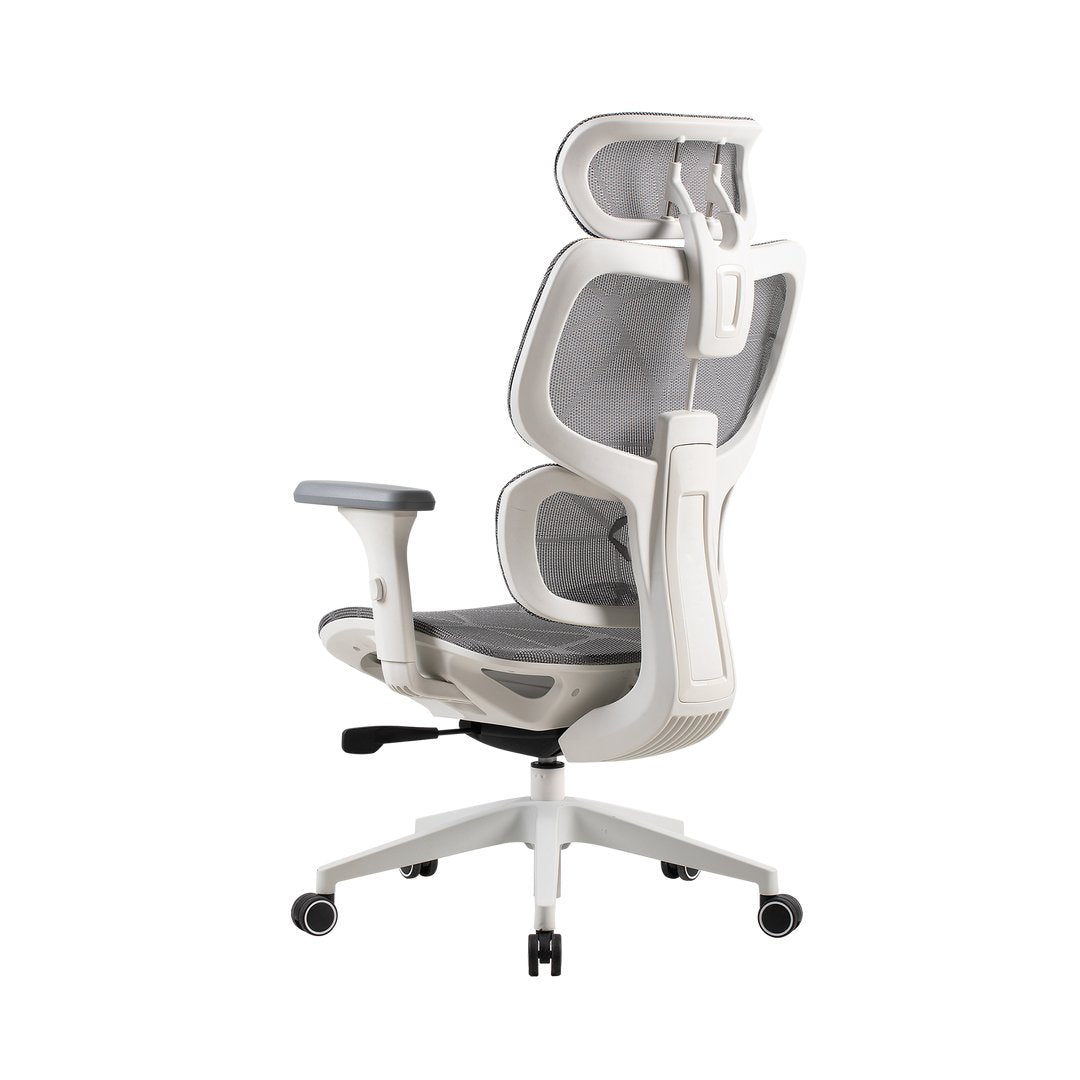 Silla De Oficina Onex Ventra Premium De Malla, Blanca