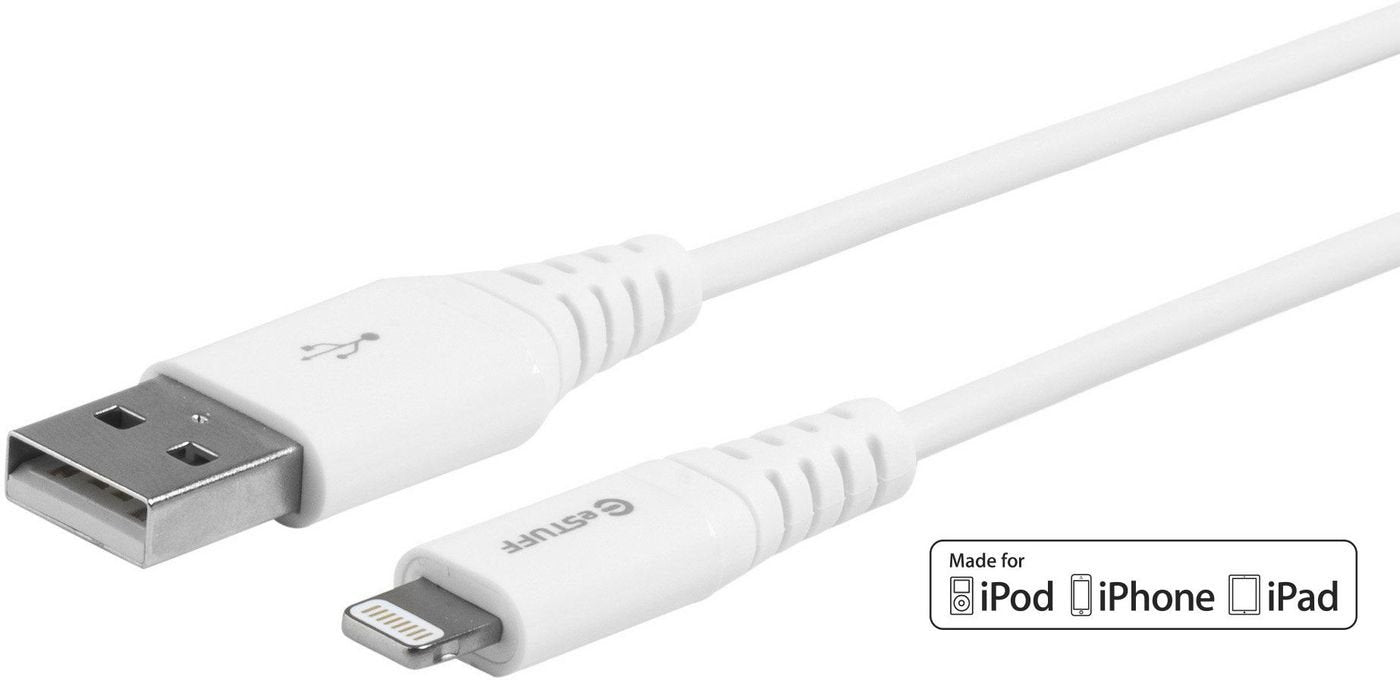 Estuff Es601004 Cable De Conector Lightning 0,15 M Blanco