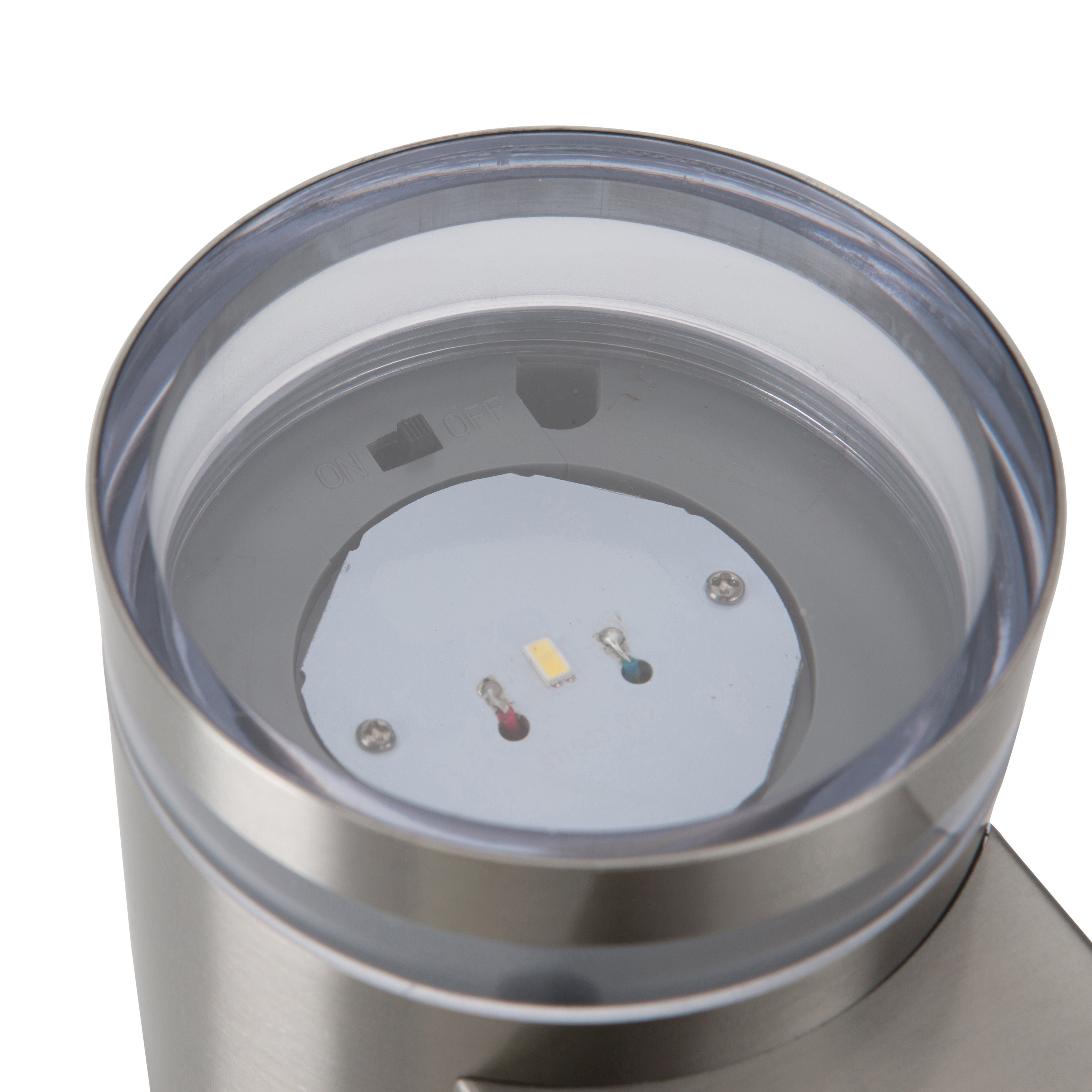 Ranex Luz Solar De Pared Led Plata