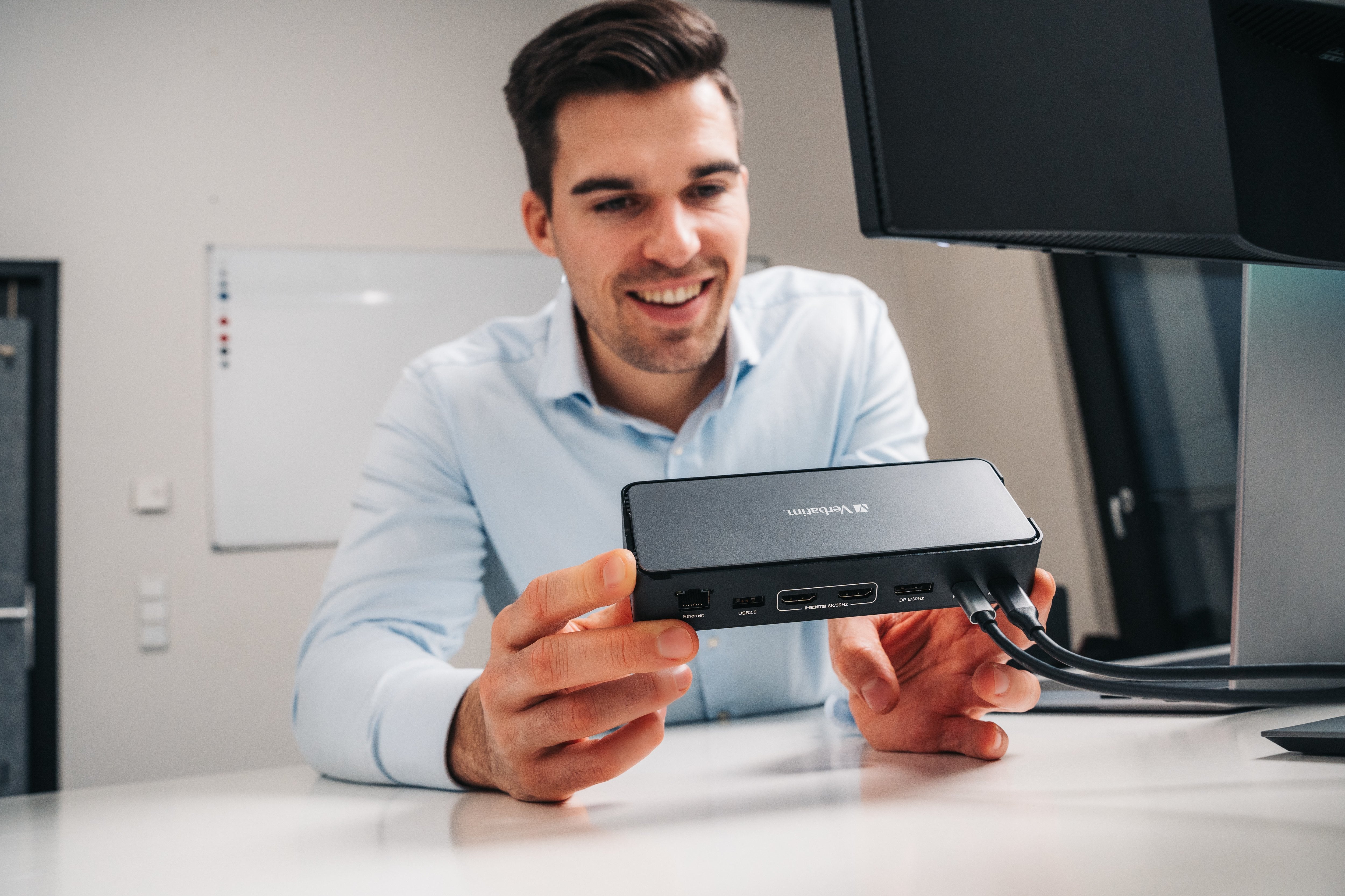 EAN 0023942321712 - Verbatim CDS-15 Alámbrico USB 3.2 Gen 1 (3.1 Gen 1) Type-C Negro, Gris imagen 9