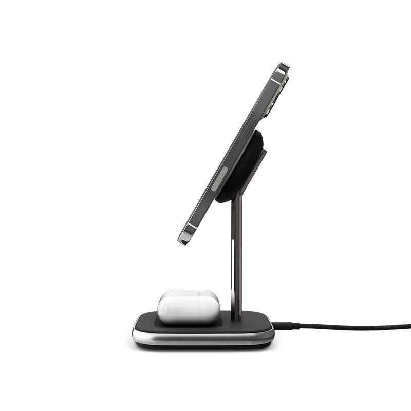 Epico Base Carga Magsafe 2en1 Para Iphone Y Airpods - Negro